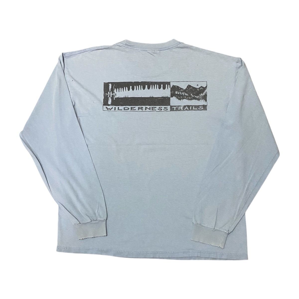 Hanes × Vintage VINTAGE 90’s FRANKCHURCH WILDERNESS LONGSLEEVE T SHIRT Size US L / EU 52-54 / 3 - 2 Thumbnail