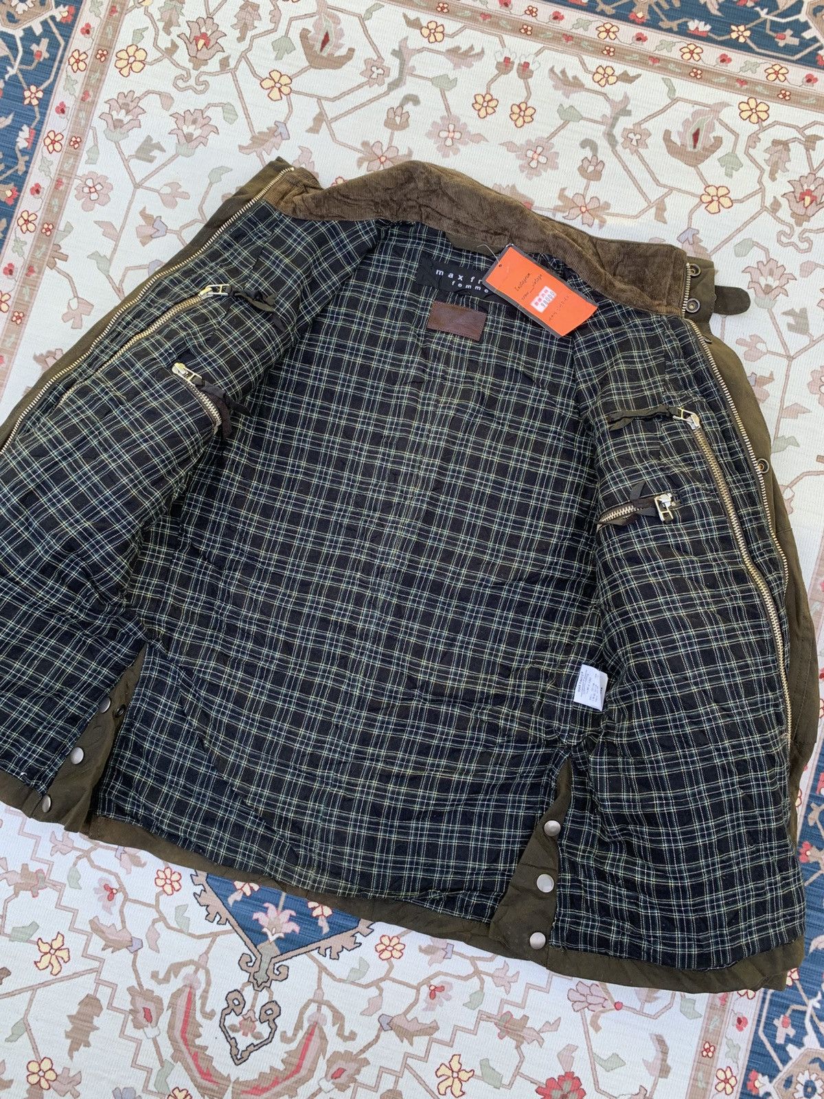 Japanese Brand MAX FRITZ MOTORCYCLE WAXED JACKET Size M / US 6-8 / IT 42-44 - 5 Thumbnail