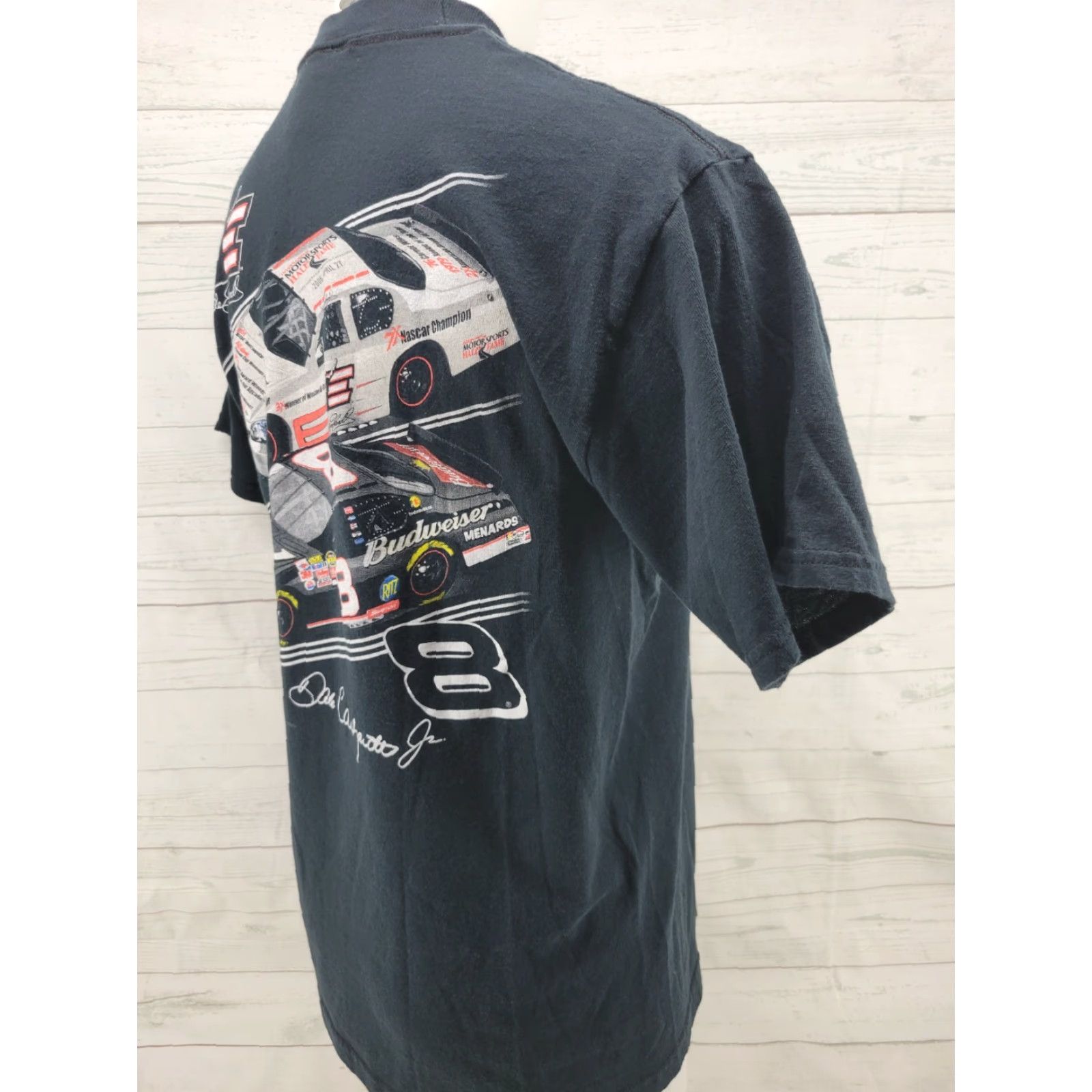 Doublet Vintage Dale Earnhardt Hall of Fame Tribute Double Sided T Shirt Large Size US L / EU 52-54 / 3 - 5 Thumbnail