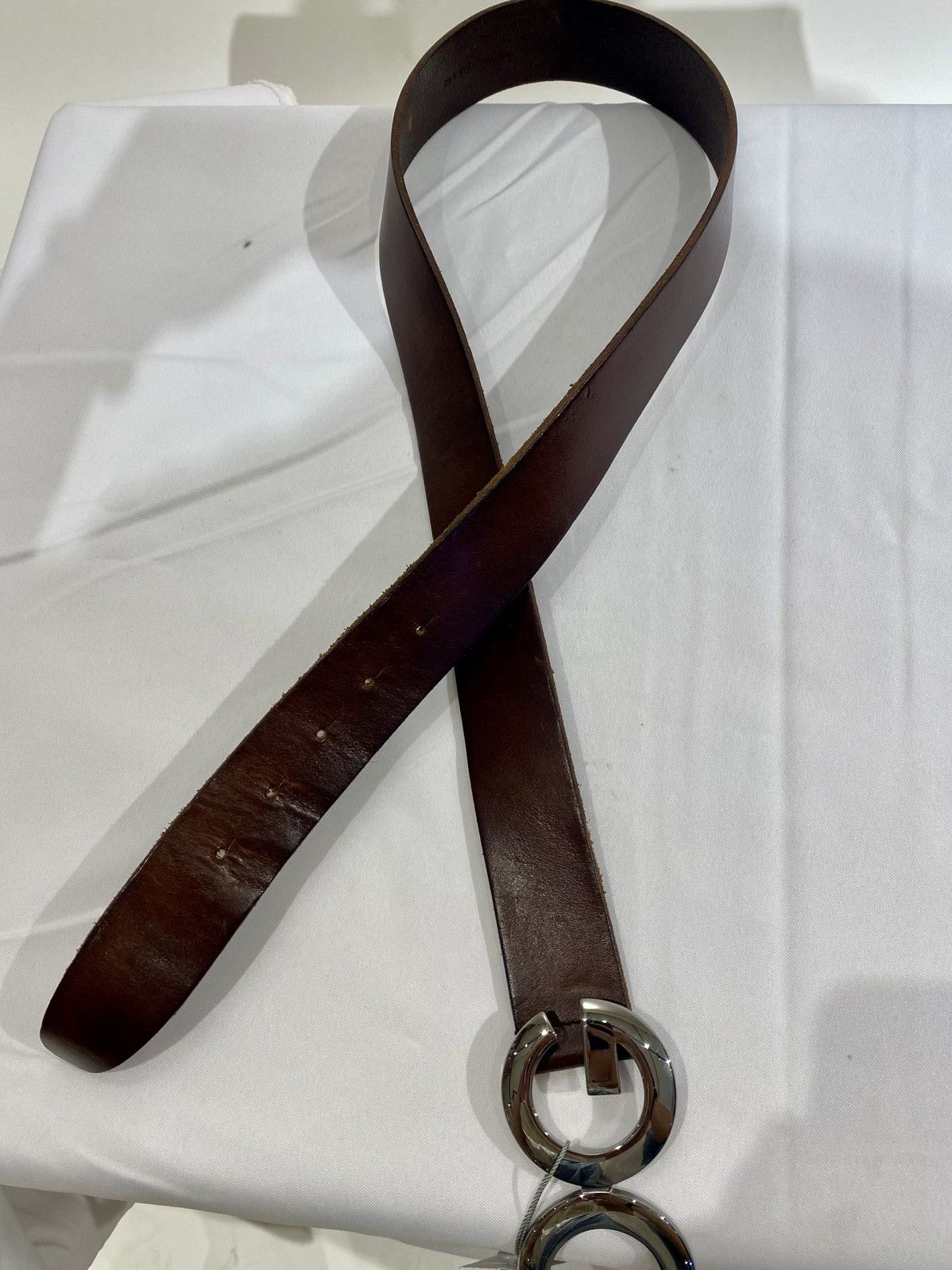 Dolce & Gabbana DOLCE & GABBANA LOGO BUCKLED BELT 36 to 40 Size 36 - 7 Thumbnail