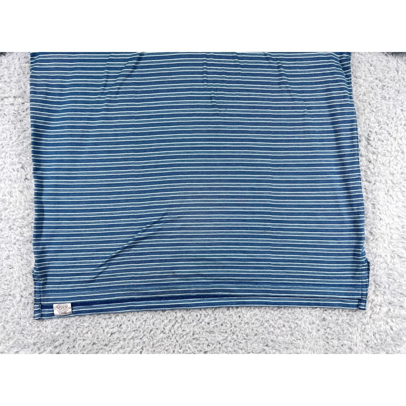 Peter Millar Peter Millar Polo Shirt Mens Large Blue Stripe 100% Cotton Short Sleeve Golf Shirt Size US L / EU 52-54 / 3 - 5 Thumbnail