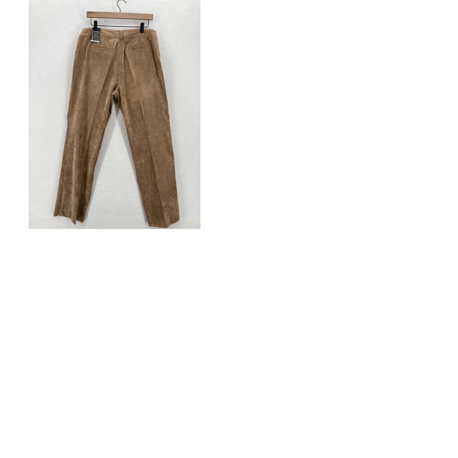 Vintage Christopher & Banks Corduroy Pants Women's 12 Brown Stretch Nylon Blend Relaxed Straight Pockets Casual Chino Fall Spring Summer Winter Mulit-Season Size 34" / US 12 / IT 48 - 10 Thumbnail