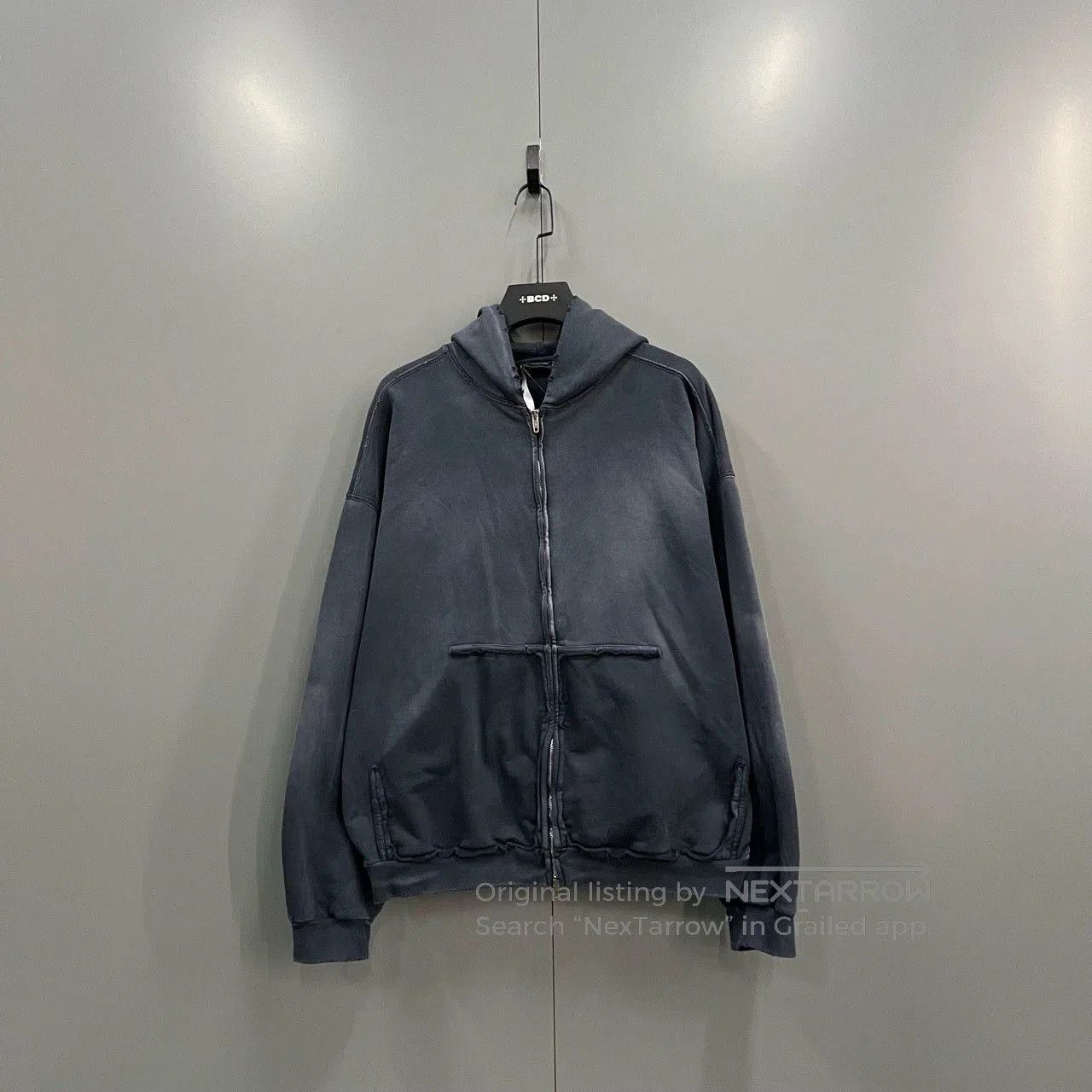 Balenciaga balenciaga double b zip hoodie large. Size US M / EU 48-50 / 2 - 2 Thumbnail