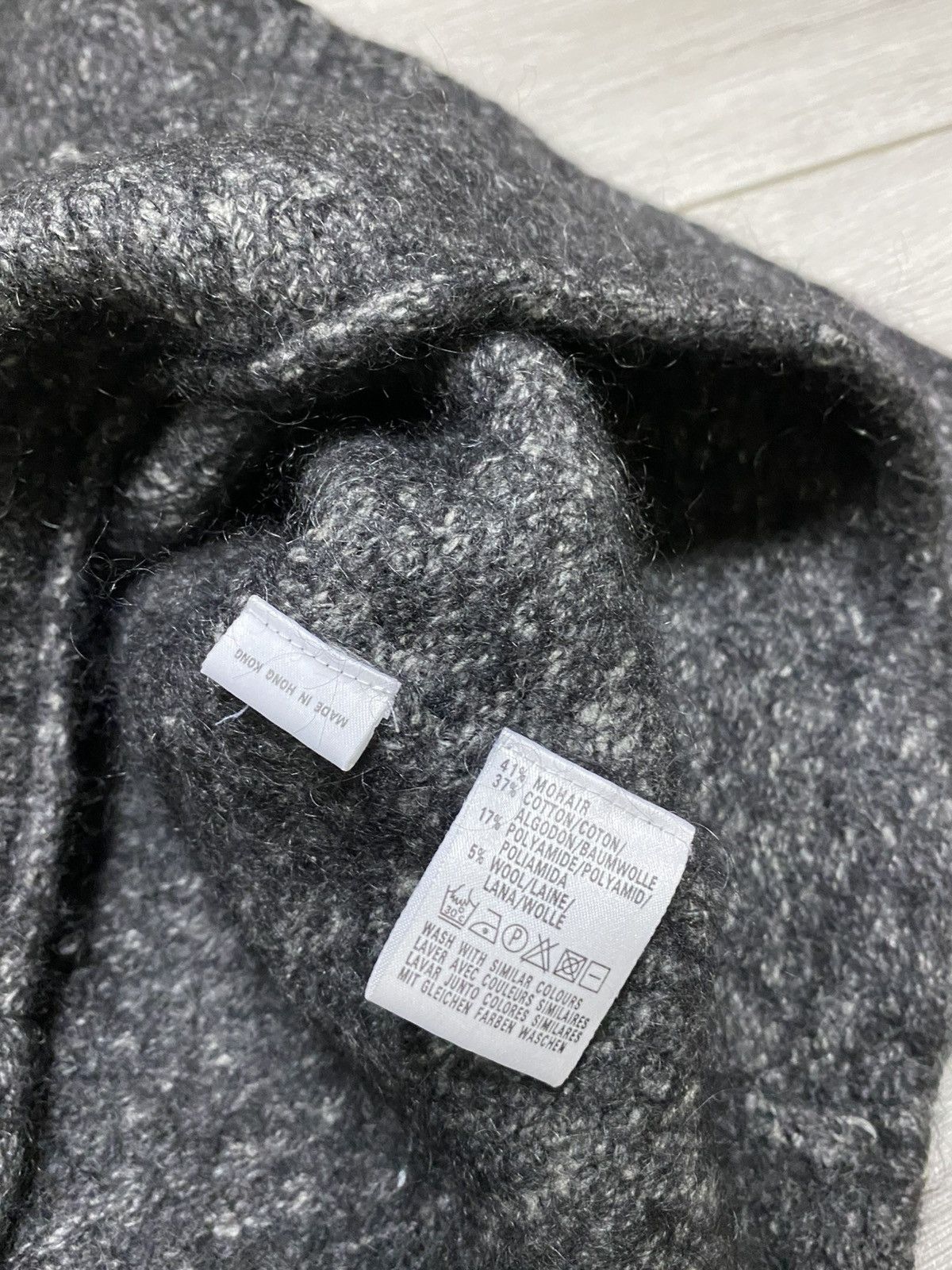 Saint Laurent Paris Saint Laurent Jeans mohair wool sweater eb0 Size US S / EU 44-46 / 1 - 6 Thumbnail