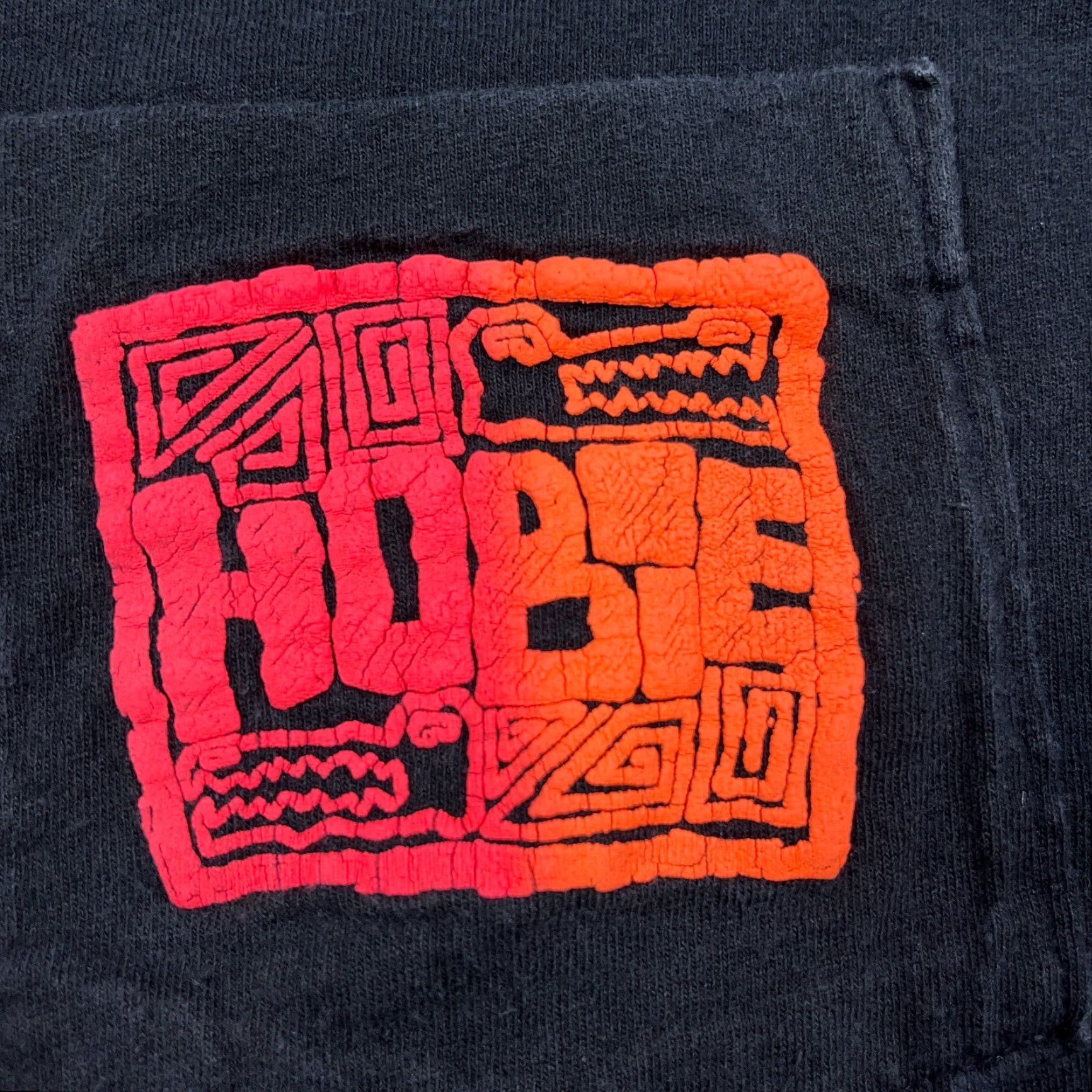 Vintage VINTAGE Hobie Shirt Men 3XL Black Pocket T Surfing 90s Single Stitch Size US XXL / EU 58 / 5 - 4 Thumbnail