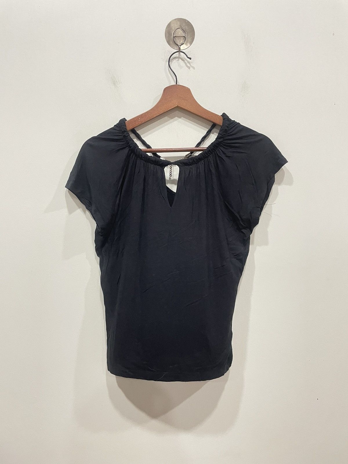 Armani Exchange × Vintage Armani Exchange Nonsleeves Blouse Size XS / US 0-2 / IT 36-38 - 2 Thumbnail