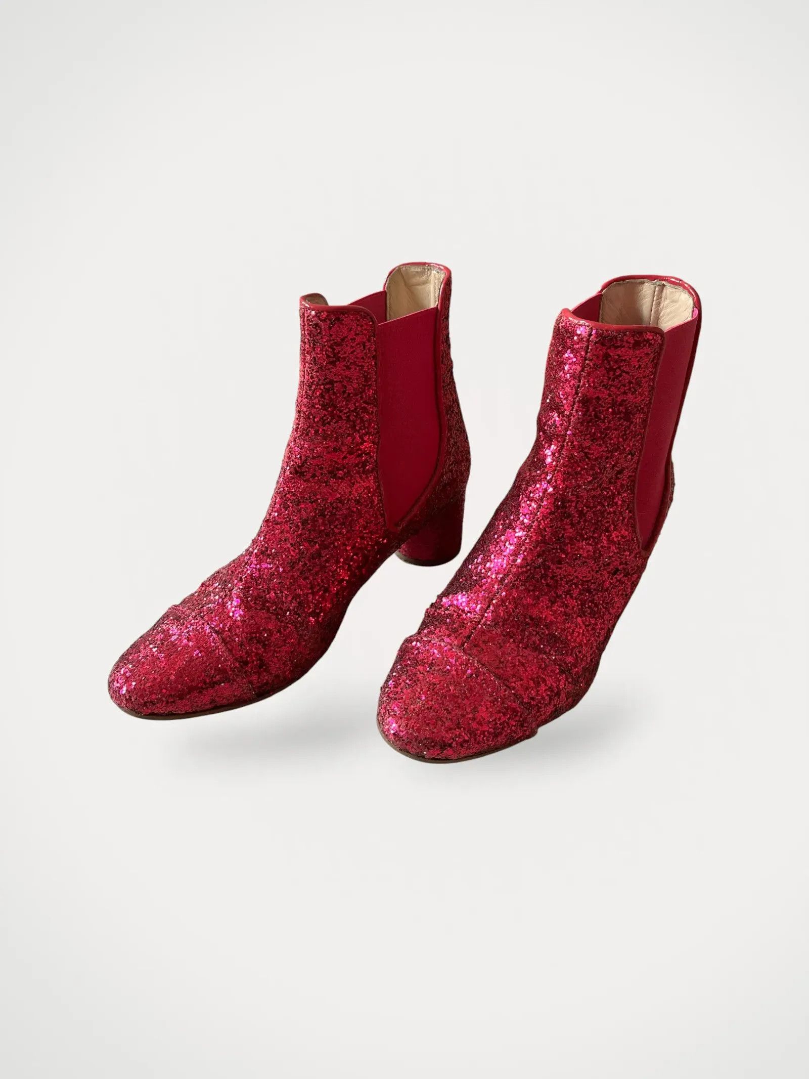 Stine Goya Stine Goya Anita fuchasia glitter Boots Size US 7 / IT 37 - 1 Thumbnail