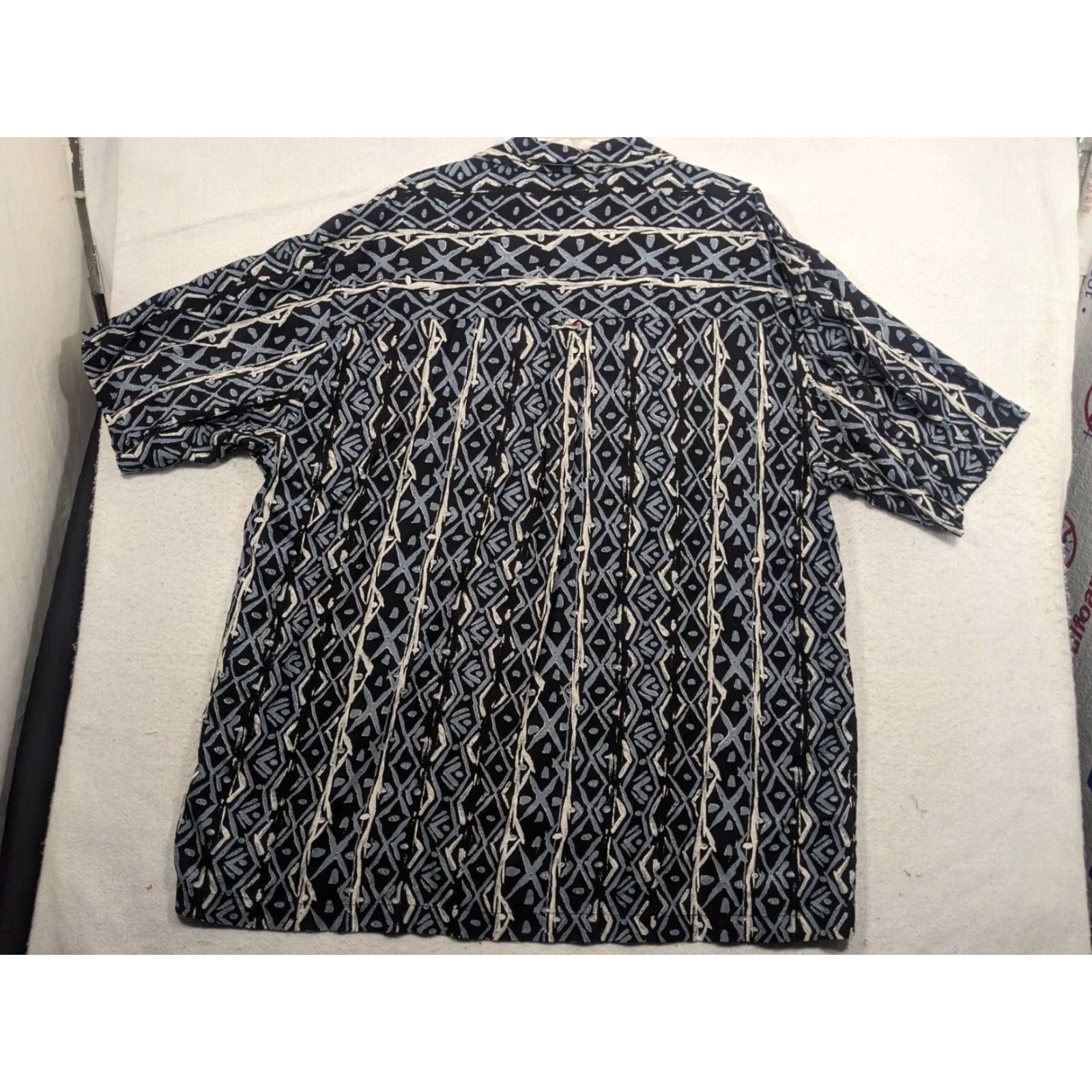 Vintage Greg Norman Floral Button-Up Shirt Mens XL Short Sleeve Blue Hawaiian Casual Size US XL / EU 56 / 4 - 6 Thumbnail