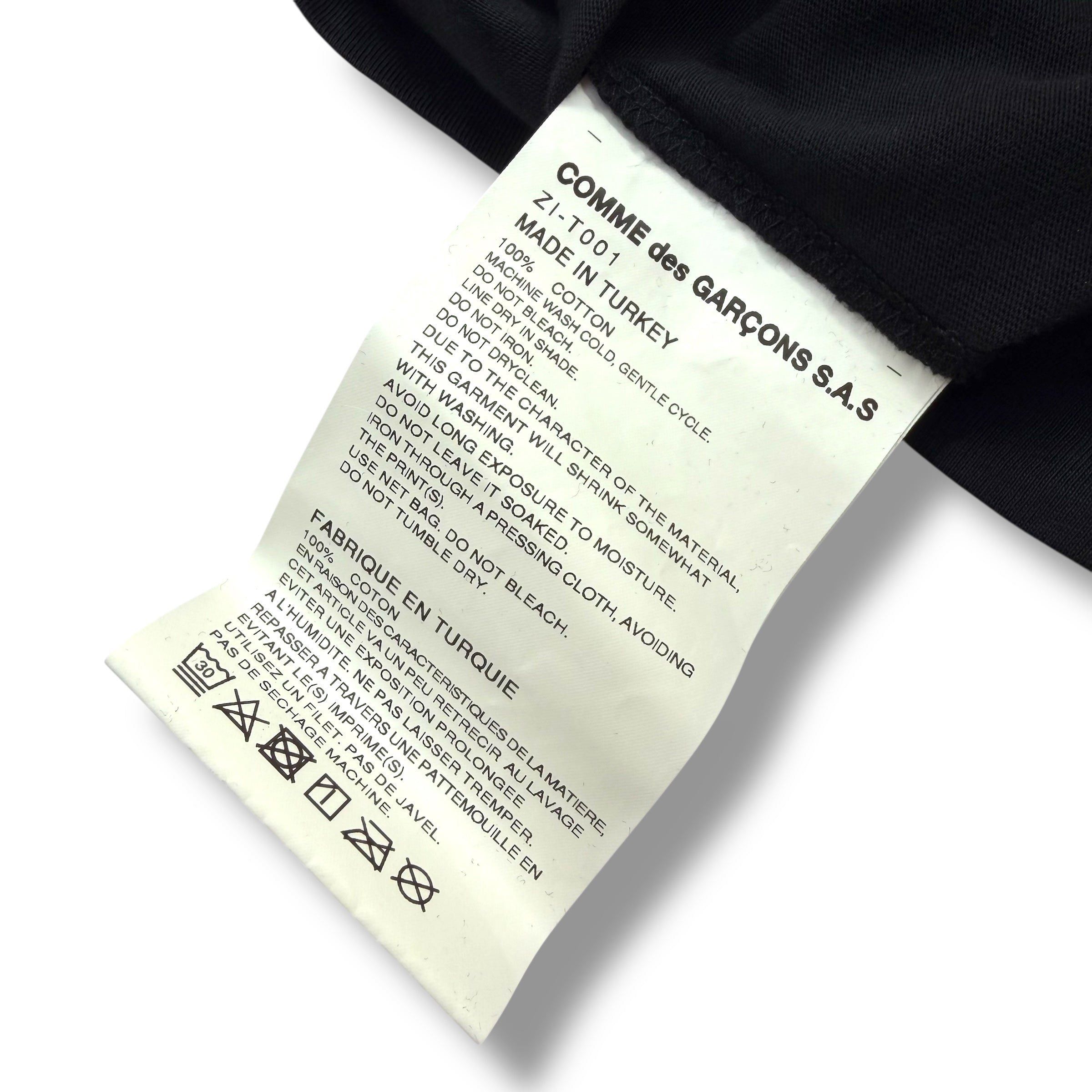 Chrome Hearts Chrome Hearts x Comme Des Garçons DSM Tee XL Size US XL / EU 56 / 4 - 8 Thumbnail