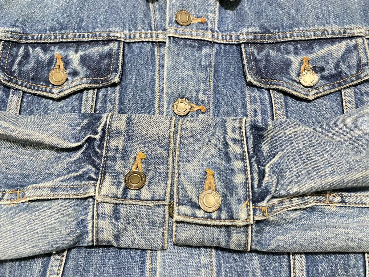 Saint Laurent Paris FW17 Saint Laurent Flamingo Embroidered Trucker Denim Jacket Size US M / EU 48-50 / 2 - 7 Thumbnail