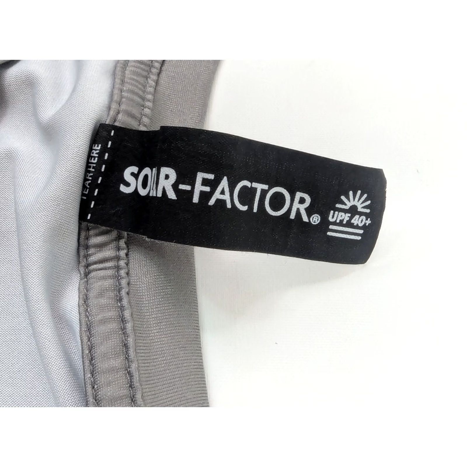 Habitat Habit Solar Factor UPF 40 Patriotic Fishing Shirt Men M Gray Size US M / EU 48-50 / 2 - 5 Thumbnail