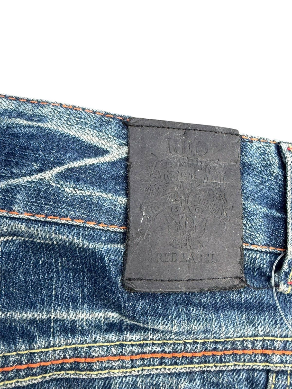 Tornado Mart RED PEPPER RUSTY CLAWNMARK JAPANESE PUNK DISTRESSED DENIM Size US 32 / EU 48 - 11 Thumbnail