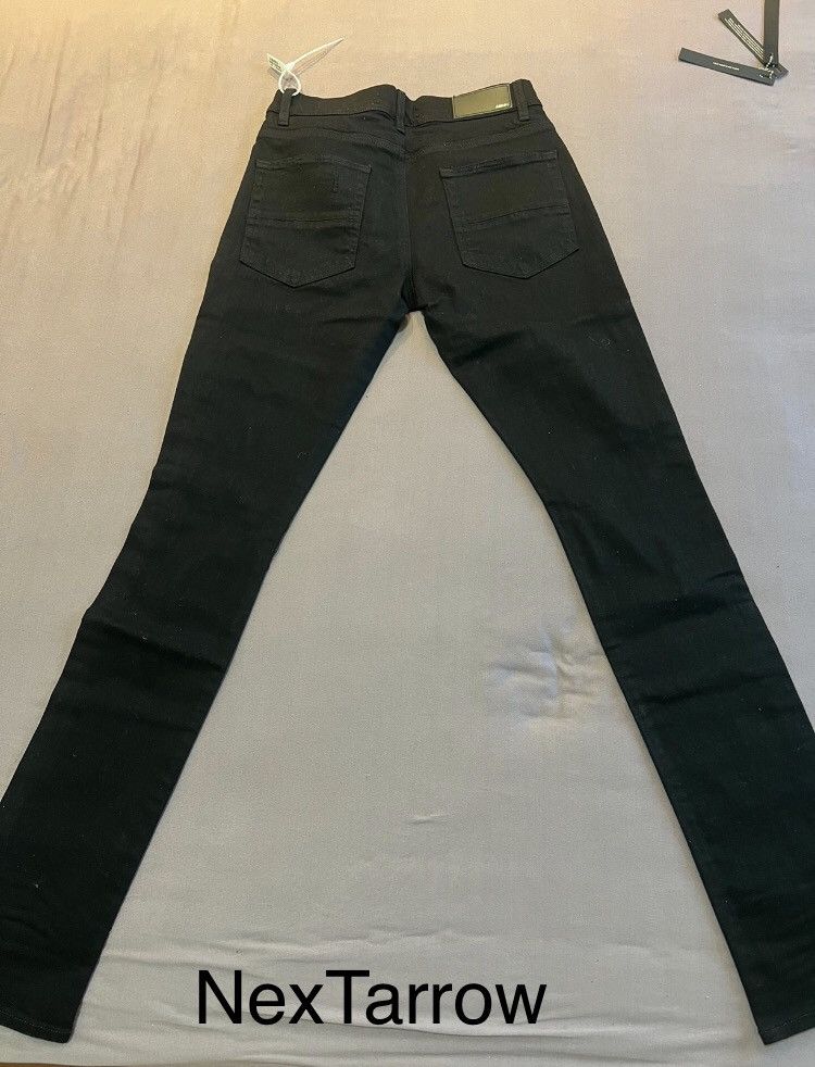 Amiri AMIRI 16SS brand new double knee ripped black jeans 2412- Size US 31 - 2 Thumbnail