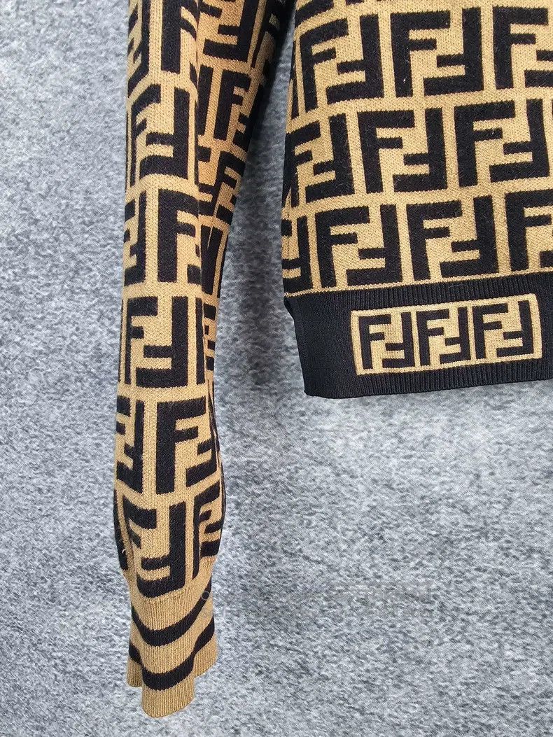 Fendi Fendi Classic all-over print knit Size XXS / US 00 / IT 34 - 5 Thumbnail