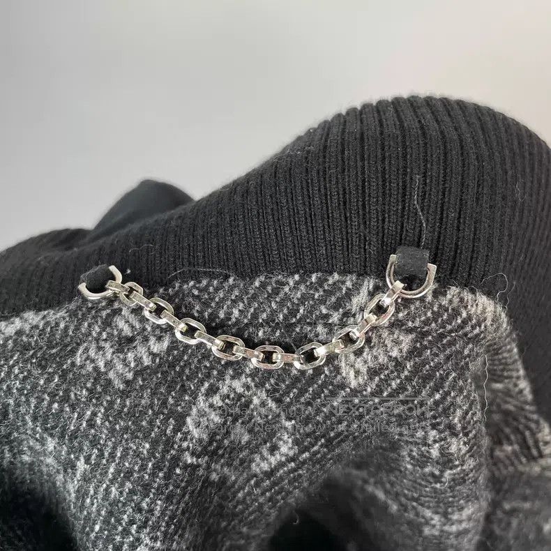 Louis Vuitton Louis Vuitton Black and grey lined presbyopic jacket Size US M / EU 48-50 / 2 - 5 Thumbnail