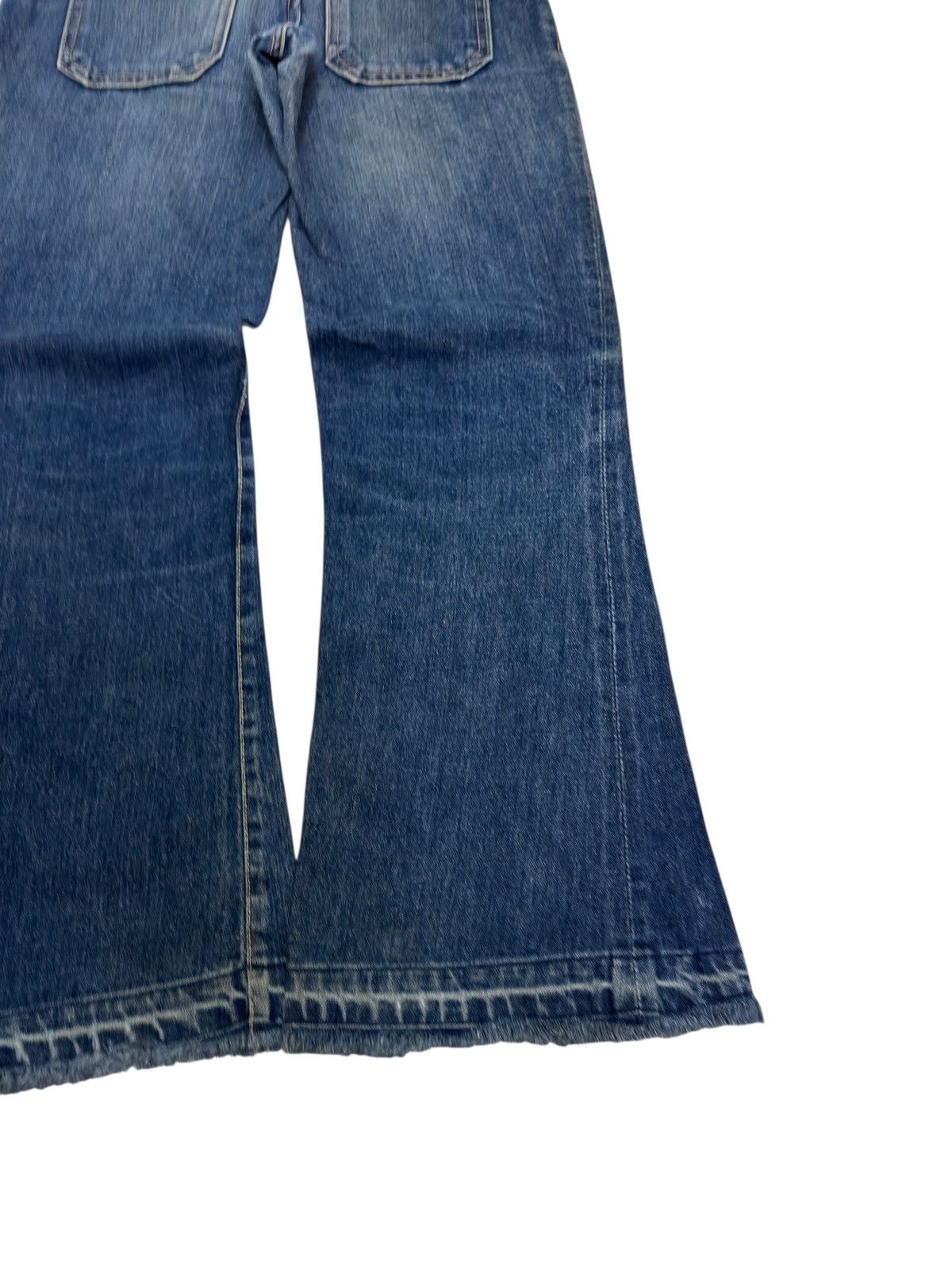 Hysteric Glamour Mc Campbell Release Hem Flare Denim Shorter Inseam Fit Size US 30 / EU 46 - 16 Thumbnail