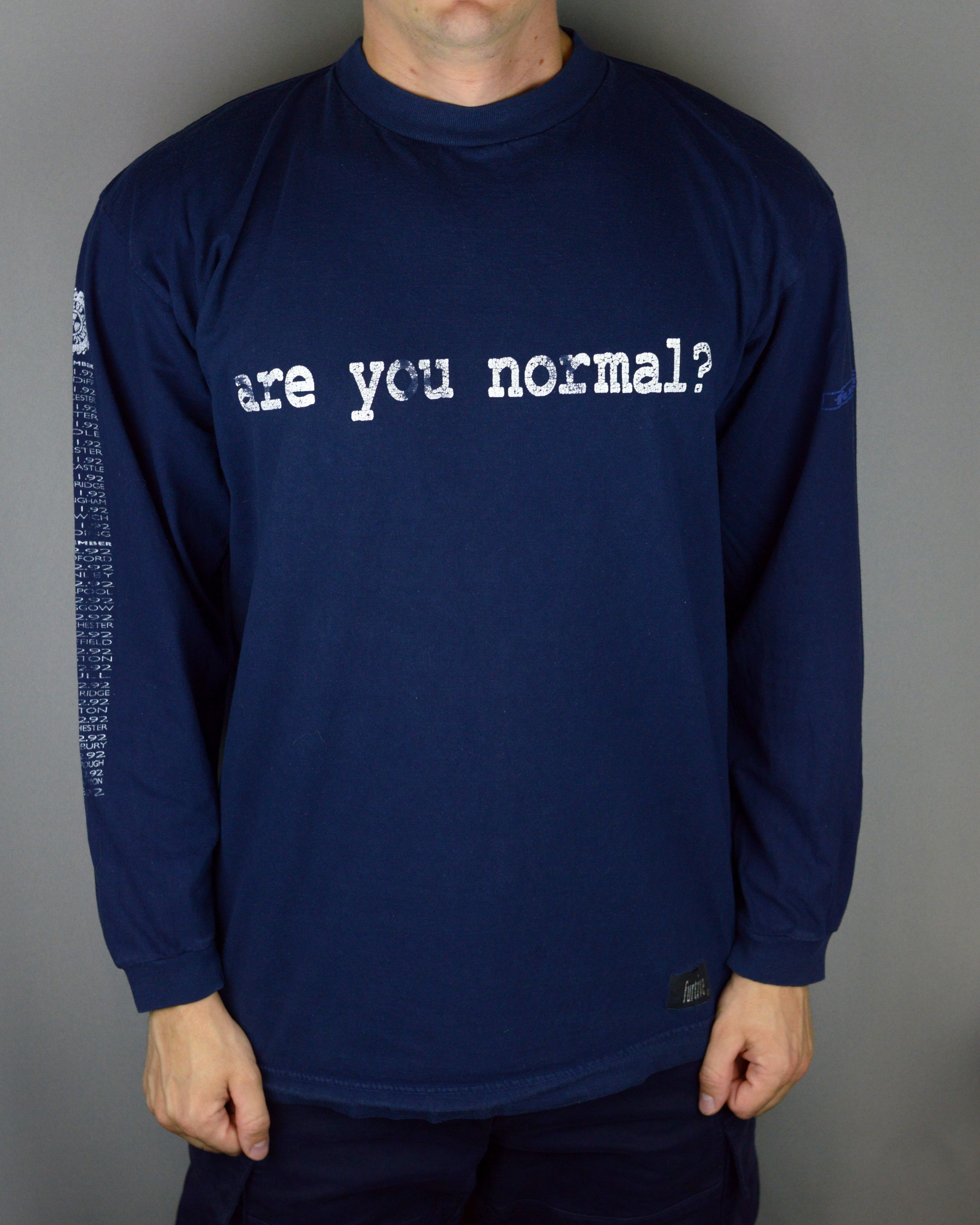 Band Tees × Vintage Neds Atomic Dustbin Are you Normal 90s Size US XL / EU 56 / 4 - 1 Thumbnail