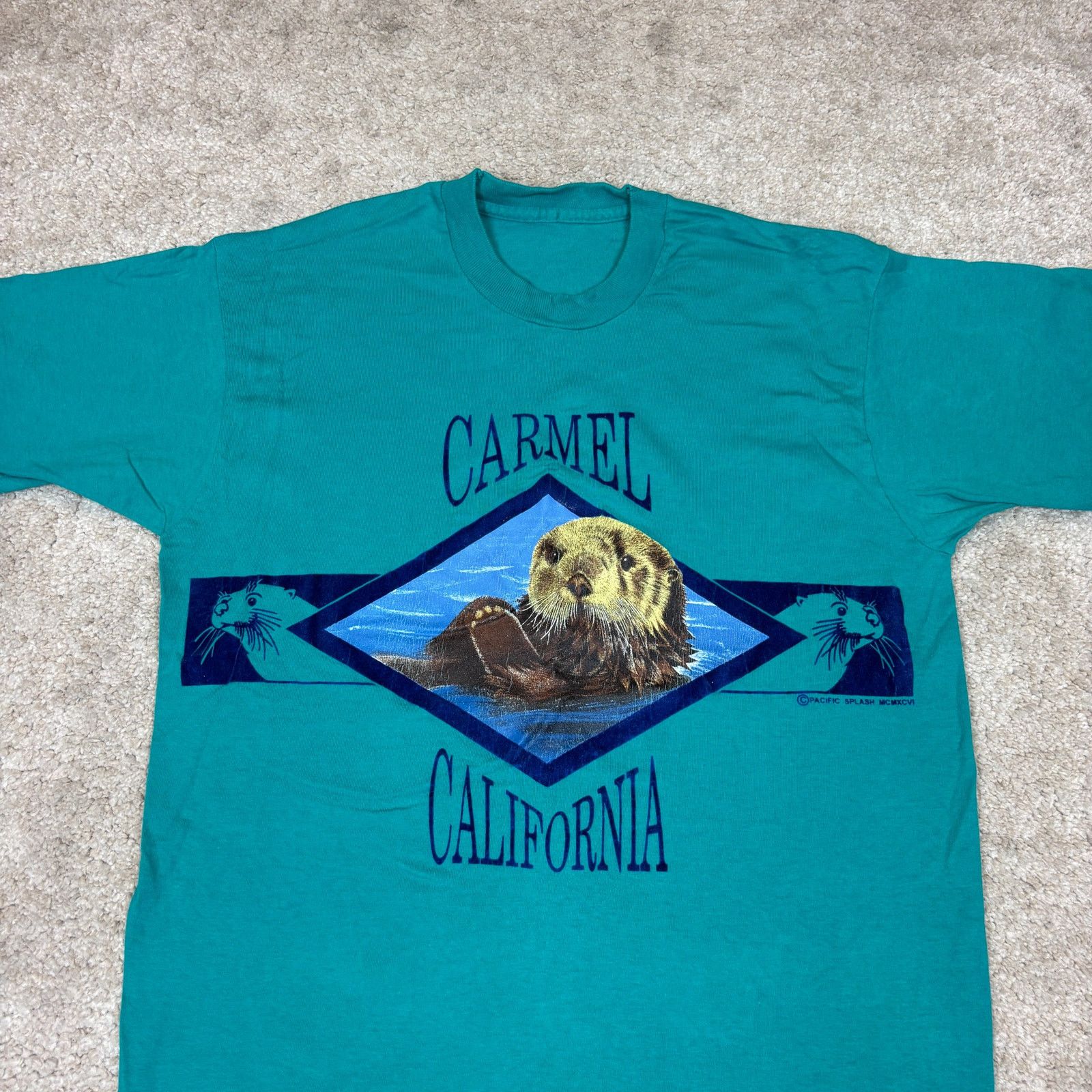 Vintage Vintage Carmel by the Sea California Sea Otter Shirt Men's M Size US M / EU 48-50 / 2 - 2 Thumbnail