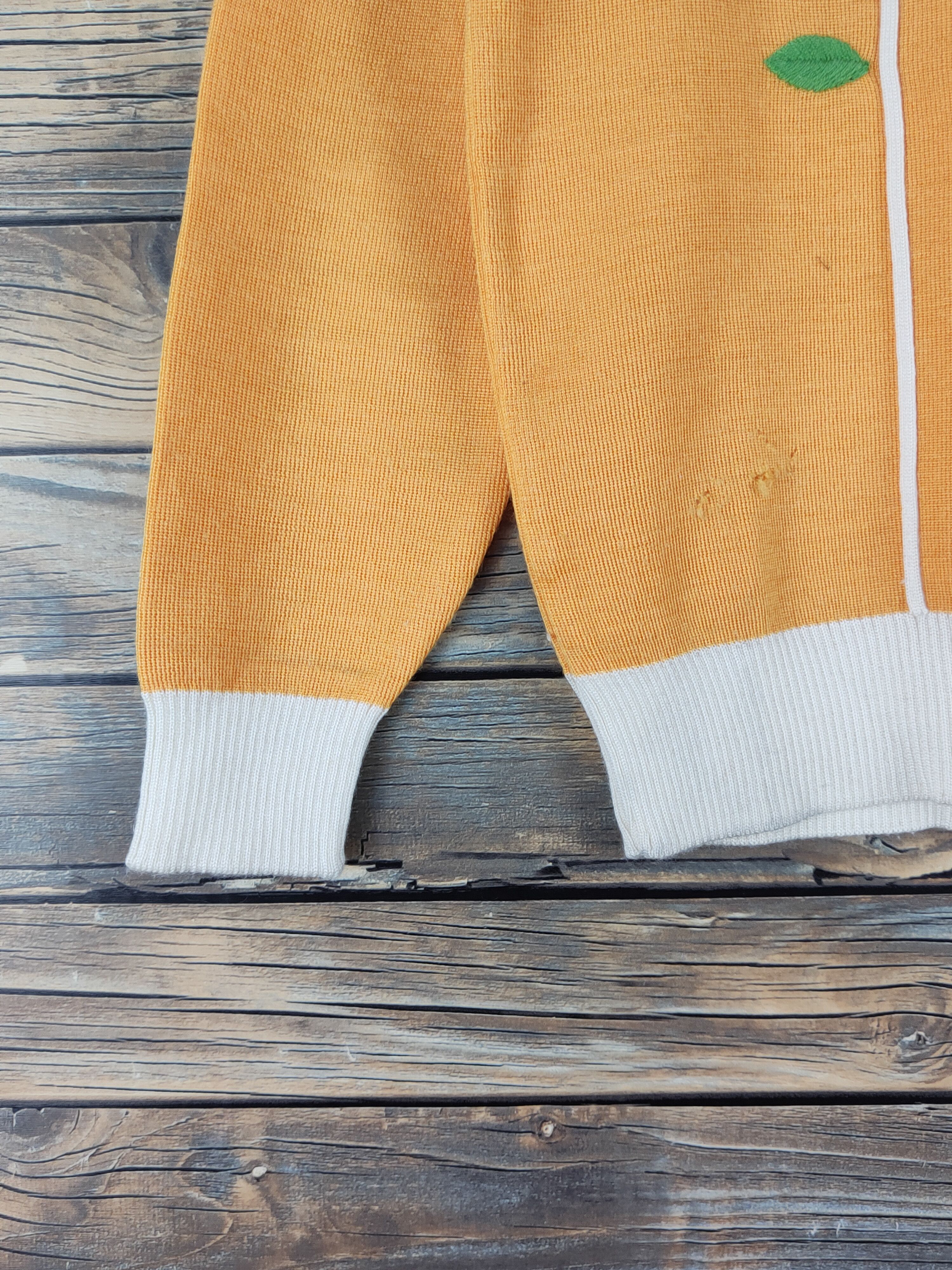 Homespun Knitwear × Japanese Brand × Vintage ElParis vintage Yellow Knitwear Sweatshirts #W1247 Size S / US 4 / IT 40 - 5 Thumbnail