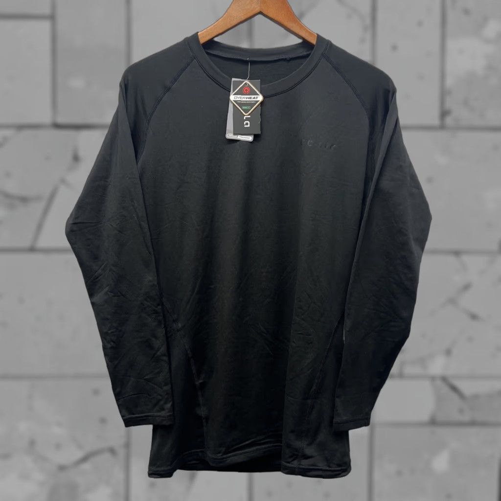 Vintage NWT Tesla Black Longsleeve Athletic T-Shirt Womens Size XL Size XL / US 12-14 / IT 48-50 - 1 Thumbnail