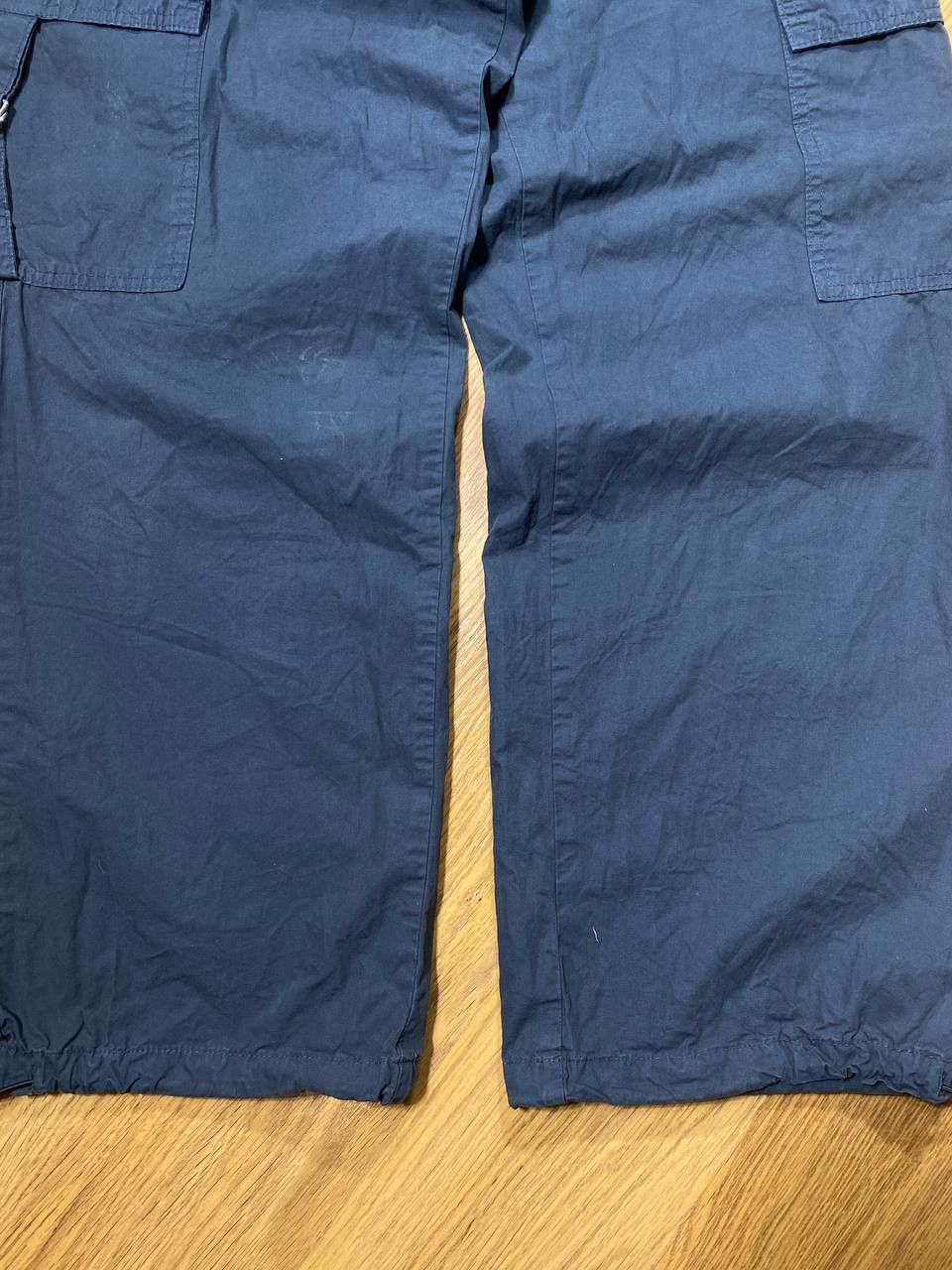 Jean Cargo Utility Multi Pocket Baggy Blue Denim Jeans Size US 34 / EU 50 - 8 Thumbnail