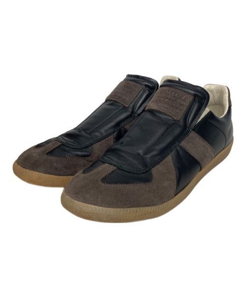 MAISON MARGIELA SLIP-ON GERMAN TRAINERS BROWN 43 (28CM) SHOES