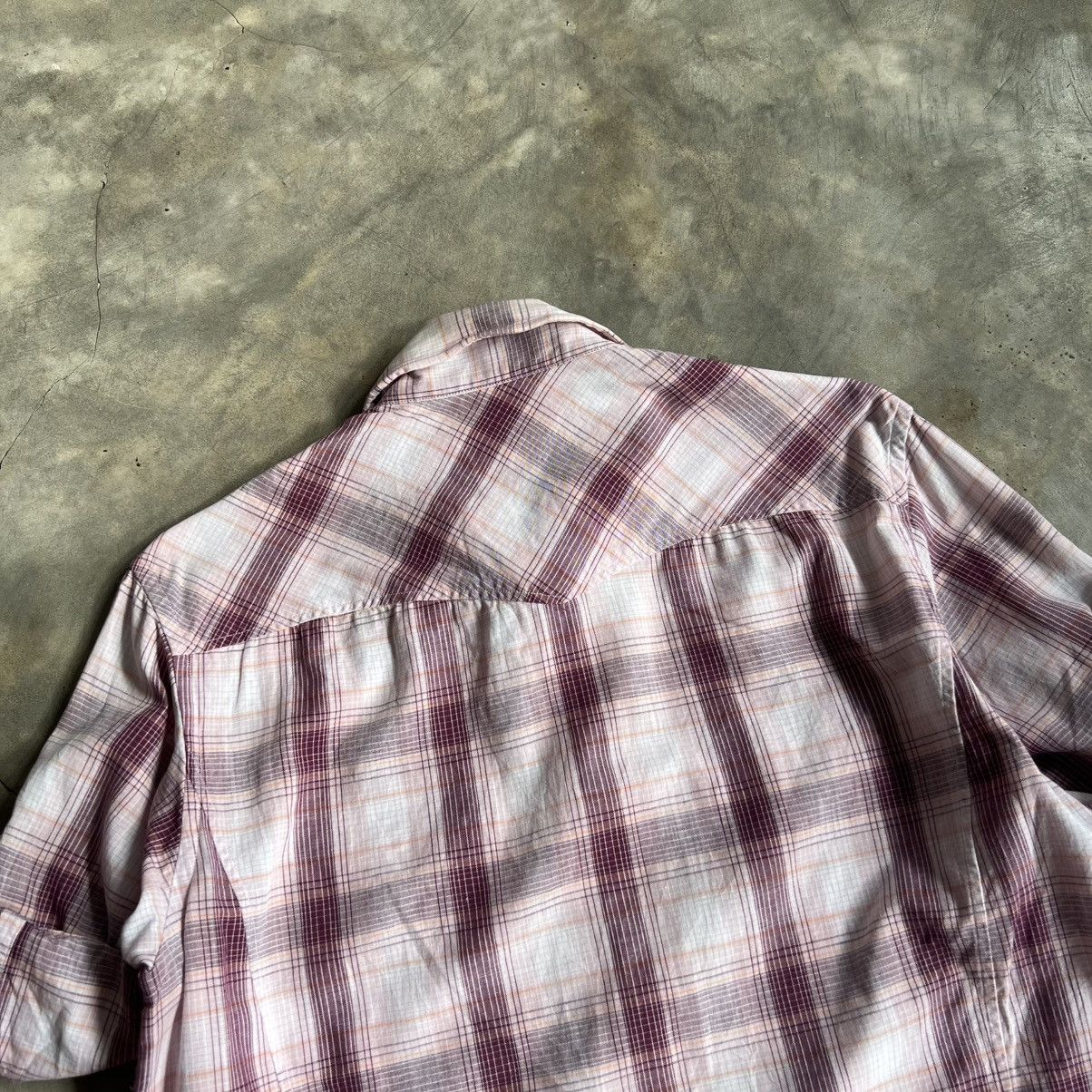 Hysteric Glamour 2000s PPFM Western Plaid Button up Shirt Size US L / EU 52-54 / 3 - 4 Thumbnail