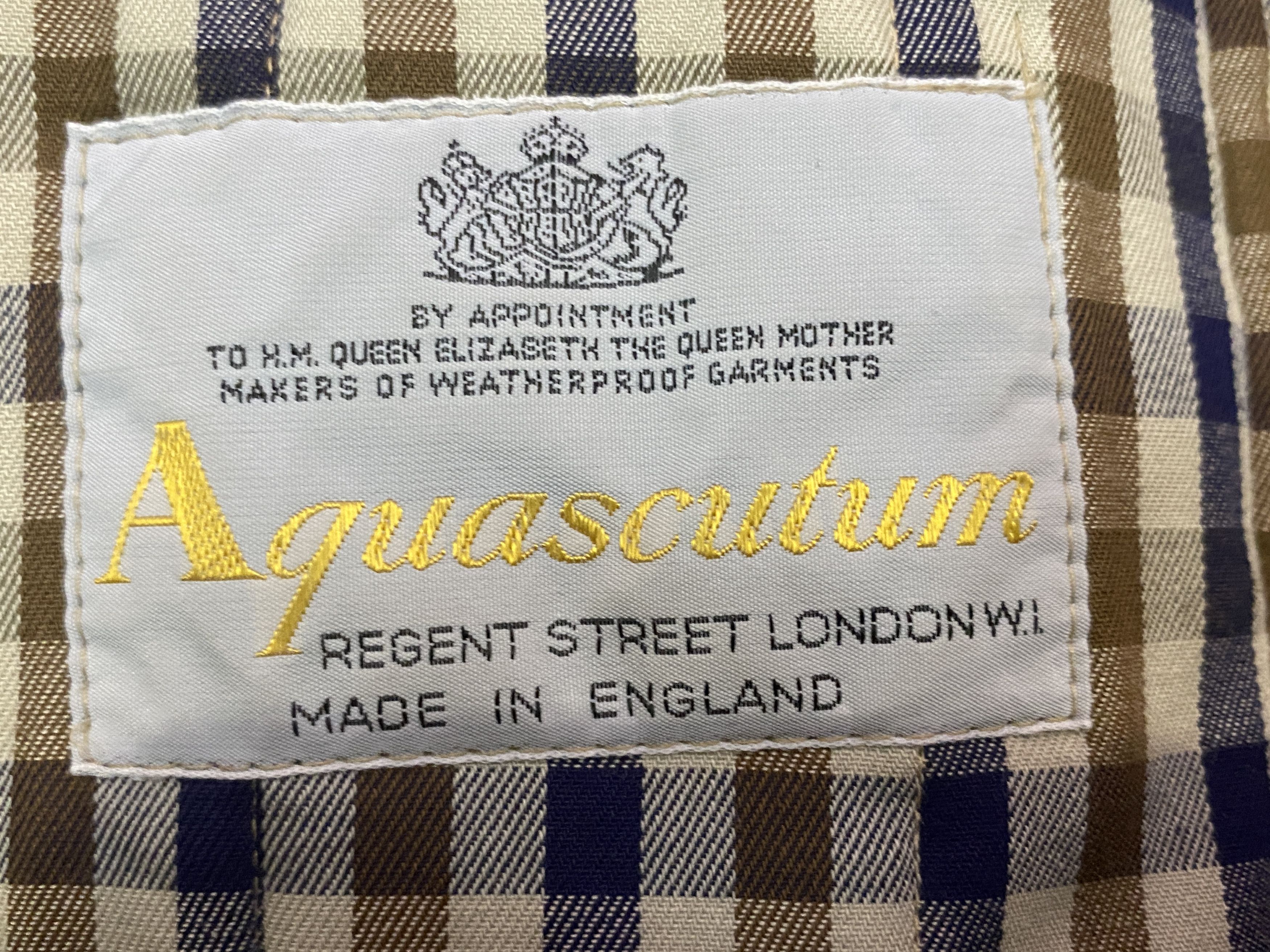 Aquascutum Aquascutum Vintage Men's Quilted Jacket Size US S / EU 44-46 / 1 - 5 Thumbnail