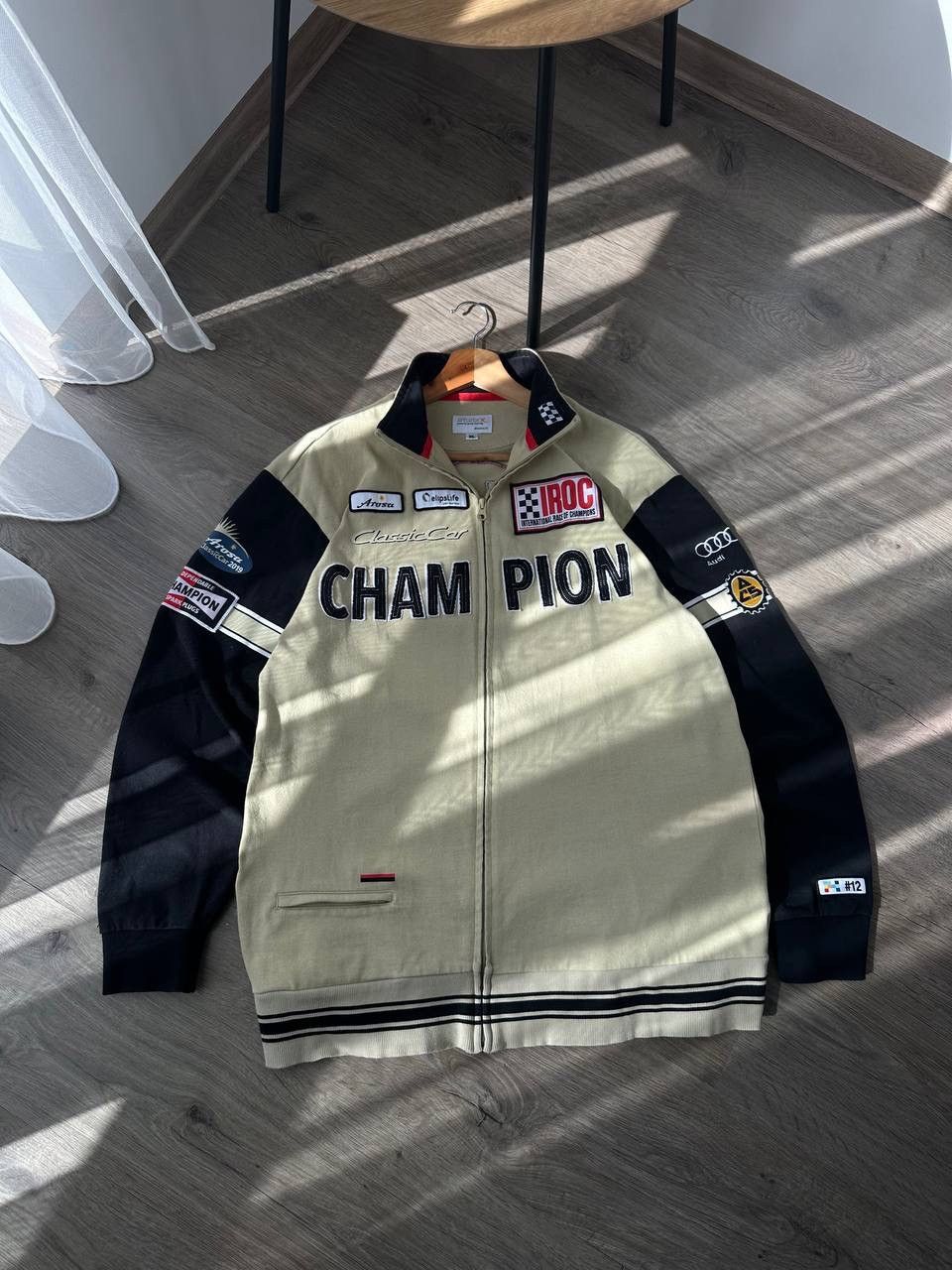 Japanese Brand × Vintage Vintage Japanese Racing Champion 12 Classic Car Hoodie Size US L / EU 52-54 / 3 - 3 Thumbnail