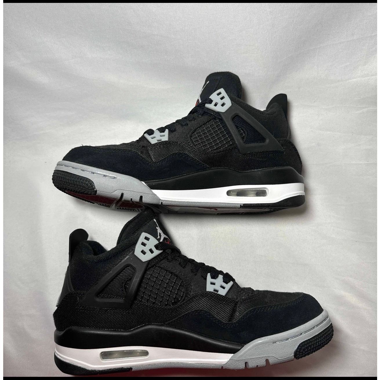 Jordan Brand × Nike Size 6 - Air Jordan 4 Retro SE GS Black Canvas Men's Shoes Size US 6 / EU 39 - 3 Thumbnail