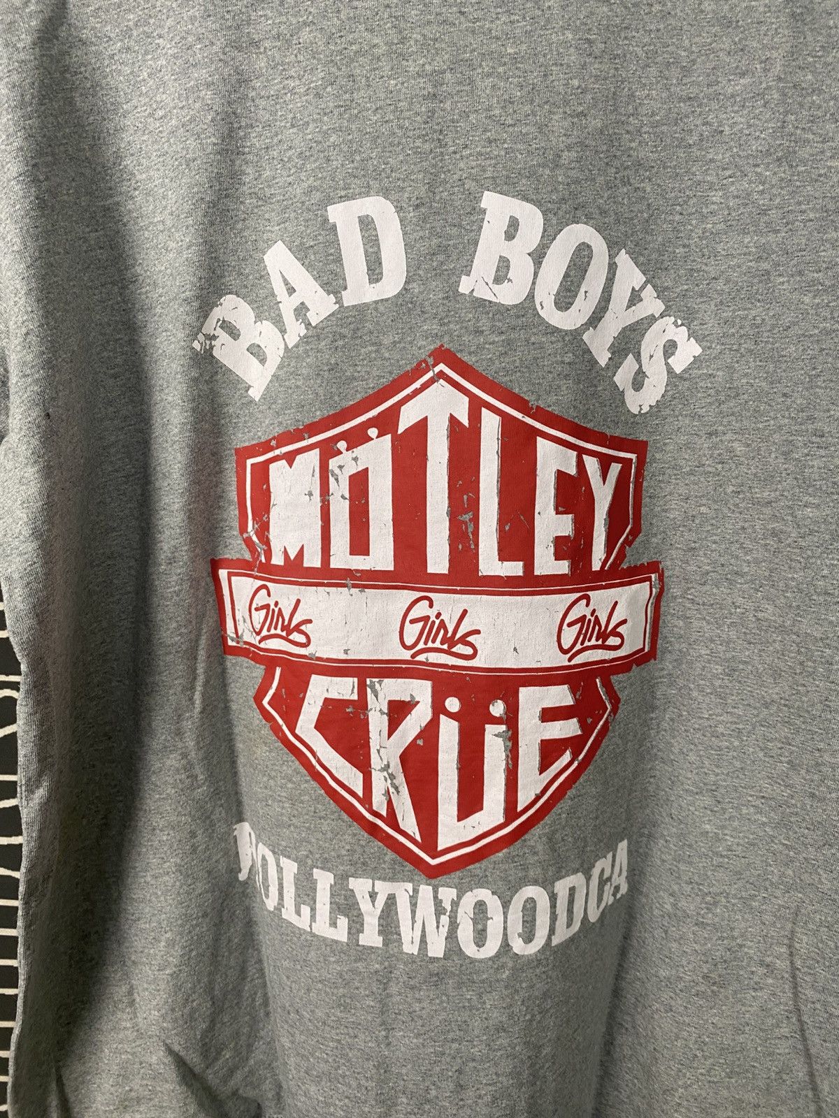 Band Tees Motley Crue Girls Girls Girls Harley Style Band Tee Size US L / EU 52-54 / 3 - 3 Thumbnail