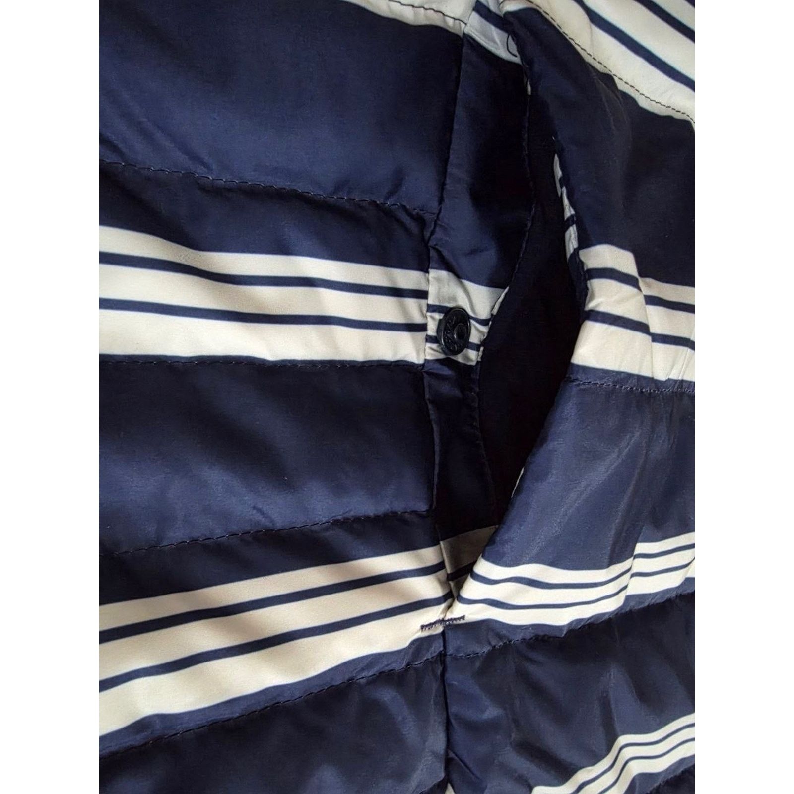Lands' End Lands End Down Puffer Coastal Fisherman Stripe 2X A001834 Size XXL / US 16-18 / IT 52-54 - 7 Thumbnail