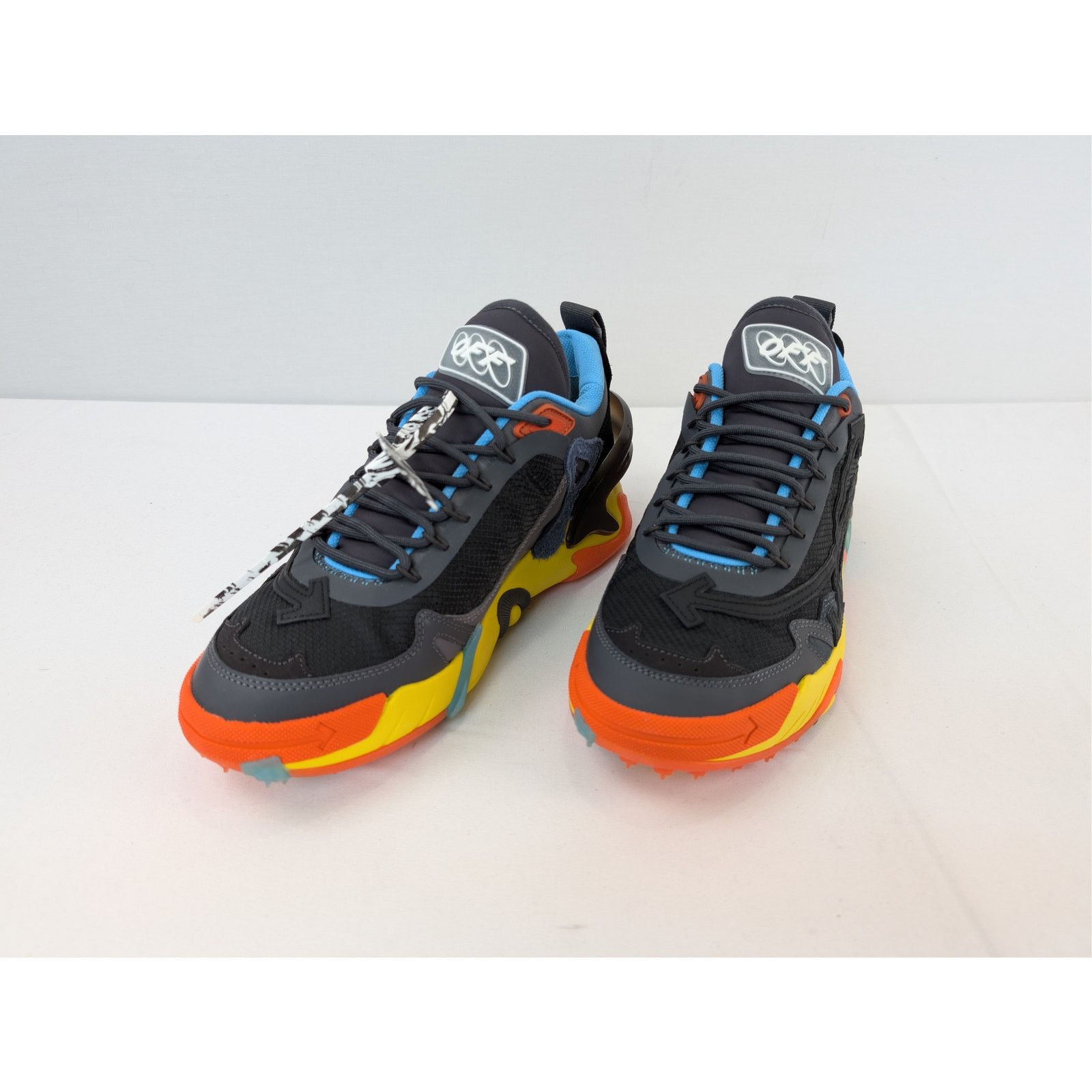 Off-White o1rshd1 Q:2 / OSDY 2000 Low top Sneakers in Yellow/Black Size US 11 / EU 44 - 8 Thumbnail
