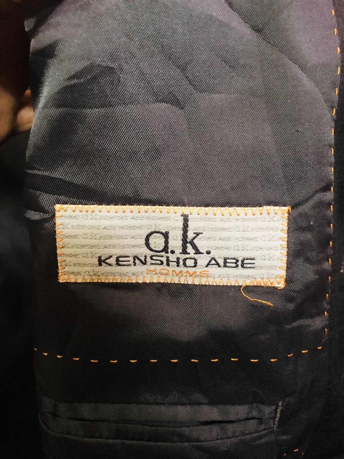 Japanese Brand × Kensho Abe Kensho Abe suit / blazer Size 40L - 8 Thumbnail