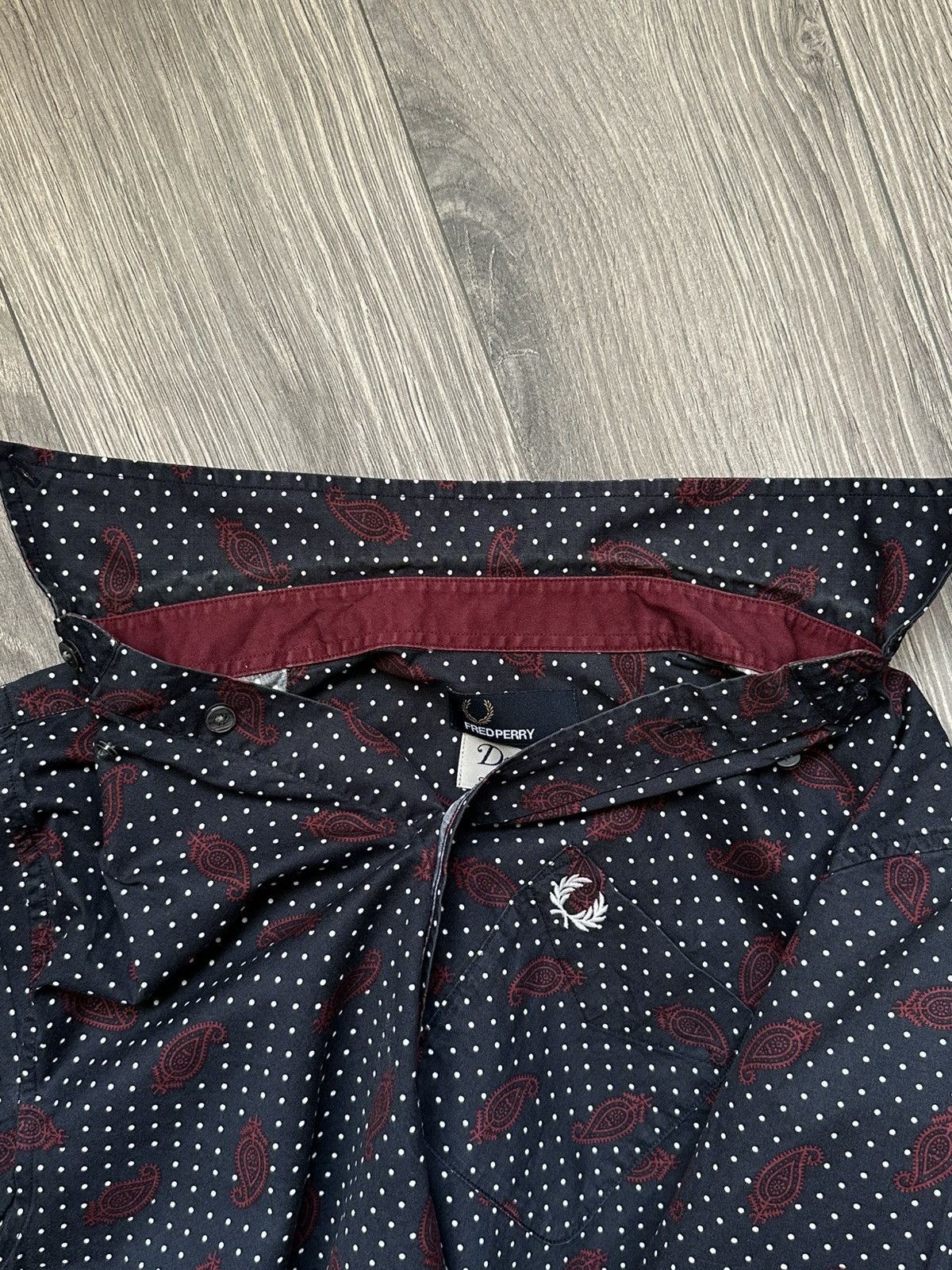 Drake's × Fred Perry Fred Perry x Drakes Paisley print shirt S Size US S / EU 44-46 / 1 - 6 Thumbnail