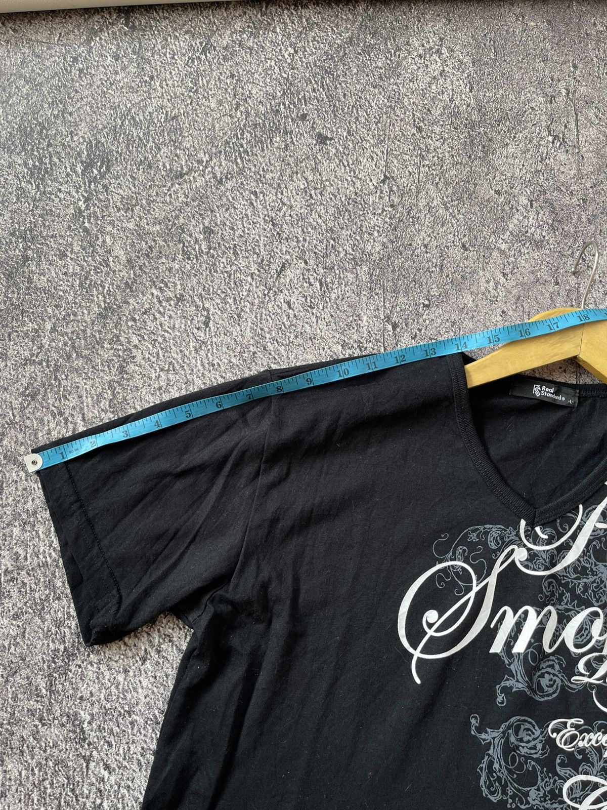 Japanese Brand Y2K Real Standard ifsixwasnine style tee Size US L / EU 52-54 / 3 - 9 Thumbnail