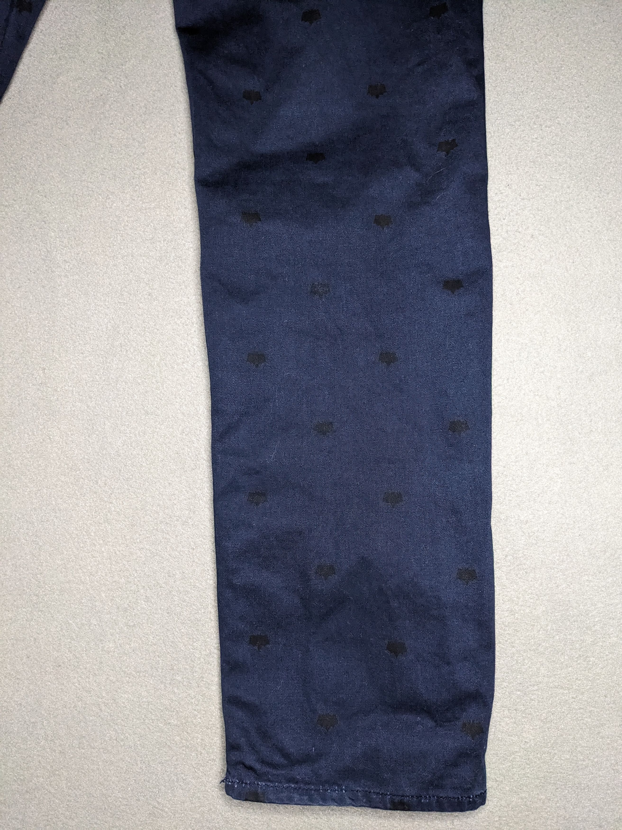 Stussy Stussy Crown Logo Work Pants 32x31 Straight Chino Navy Blue Size US 32 / EU 48 - 7 Thumbnail