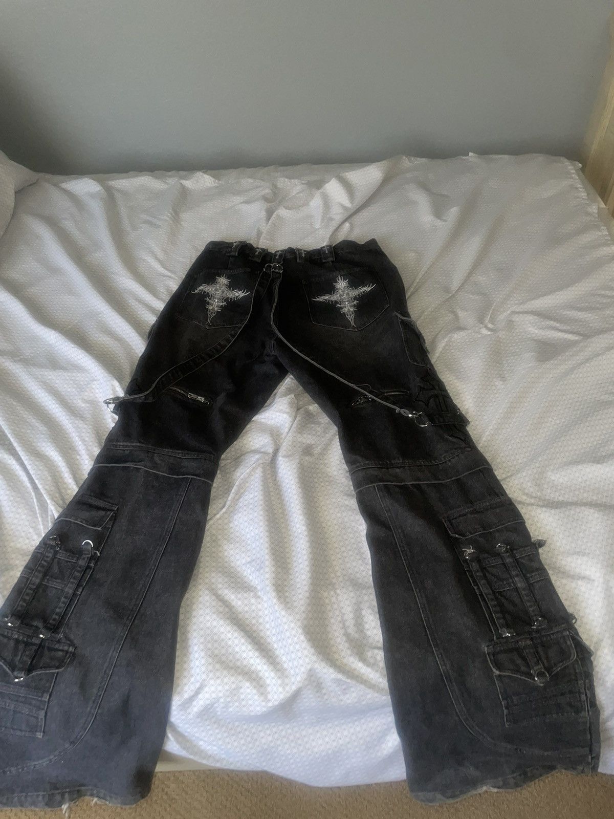 Designer Raver jeans v2 vengeance studios *1 out of 150* Size US 32 / EU 48 - 1 Thumbnail