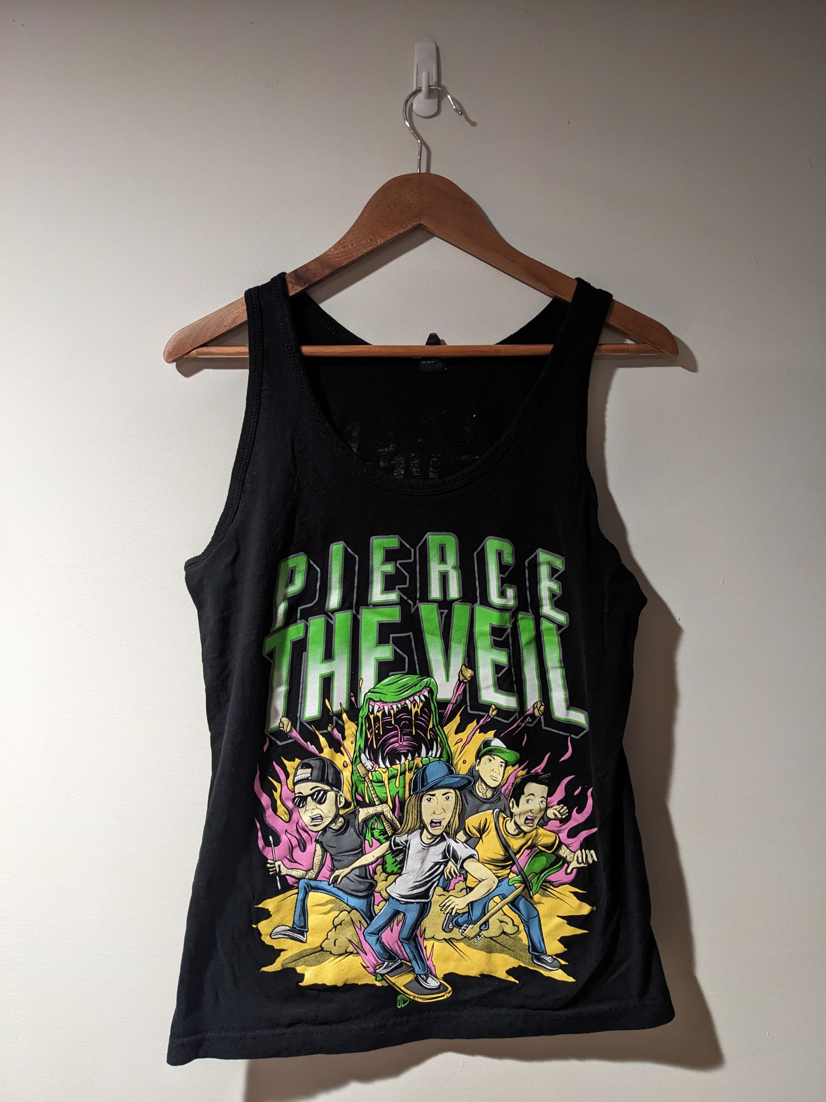 Band Tees × Vintage Vintage 2015 Pierce the Veil Warped Tour Band Music Tank Top Size US S / EU 44-46 / 1 - 1 Thumbnail