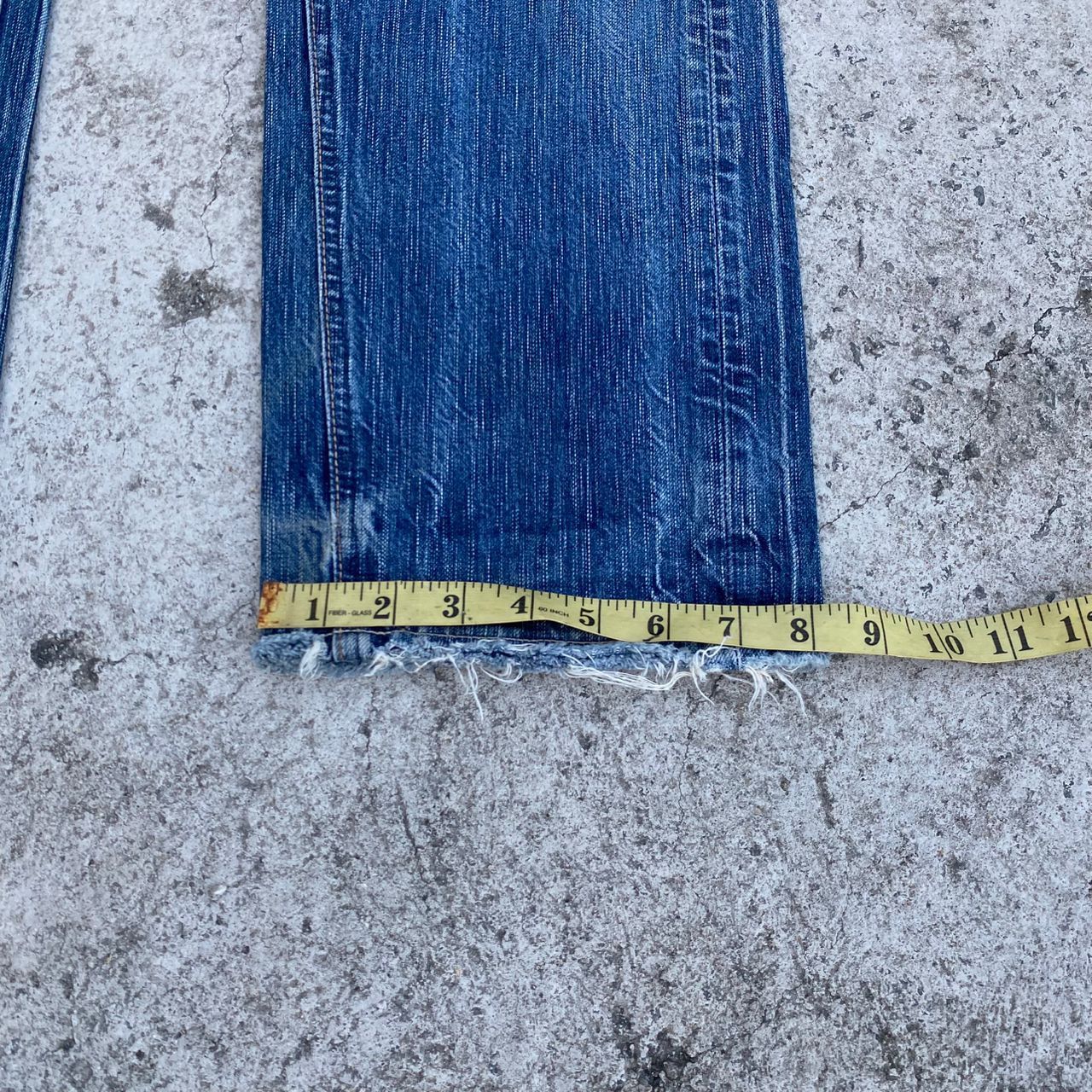 Edwin Vintage Edwin 503 Distressed Denim Kurt Cobain Style Size US 34 / EU 50 - 7 Thumbnail