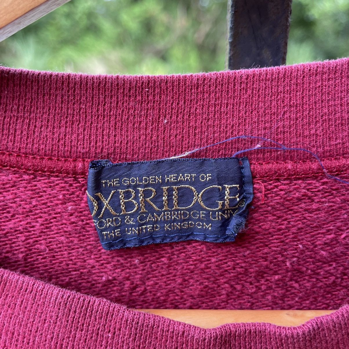 Vintage 🔥Vintage Oxbridge Big Spellout Sweatshirts Size US M / EU 48-50 / 2 - 8 Thumbnail