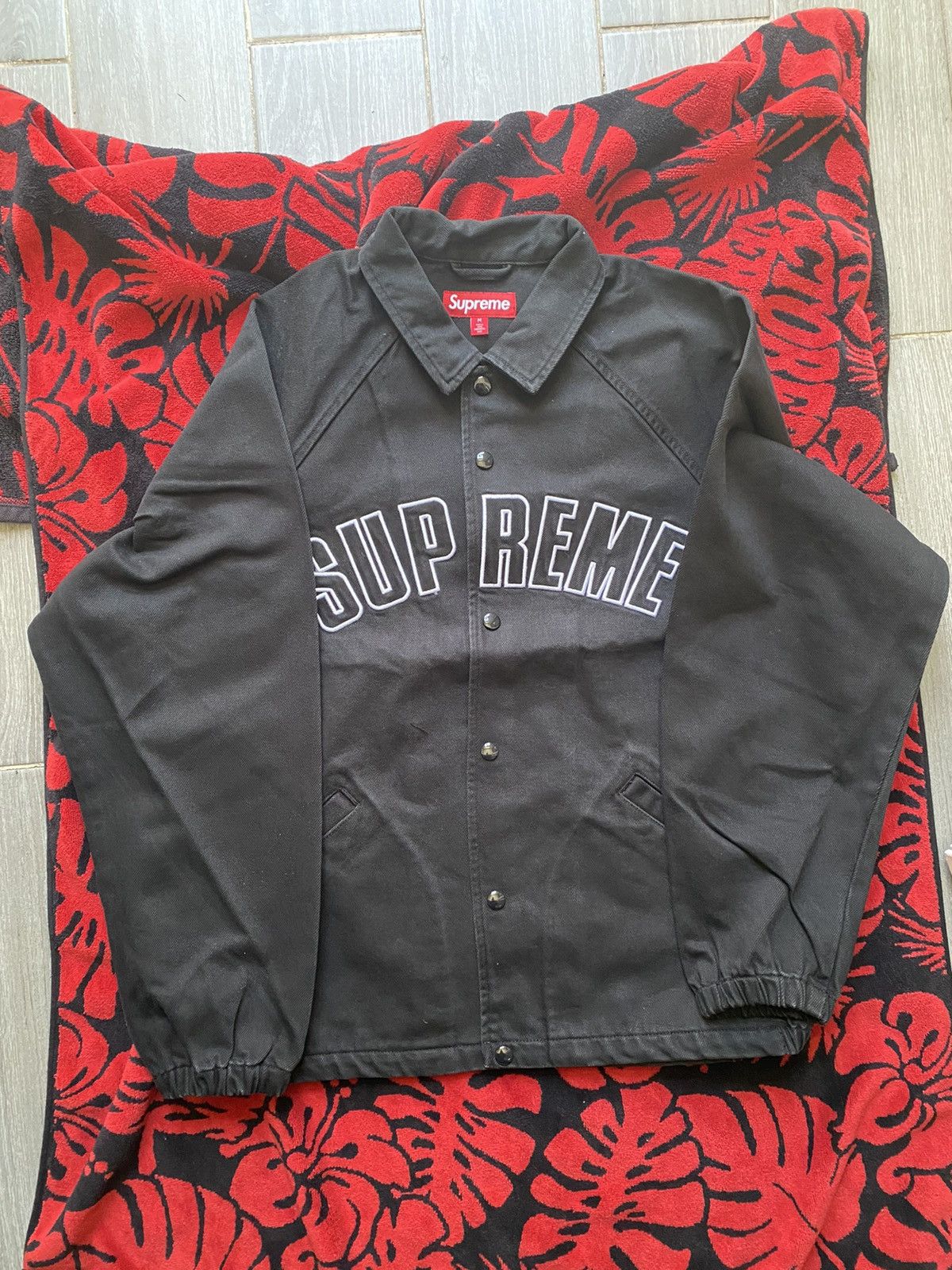 Supreme Supreme Arc Denim Coaches Jacket size Medium | Grailed
