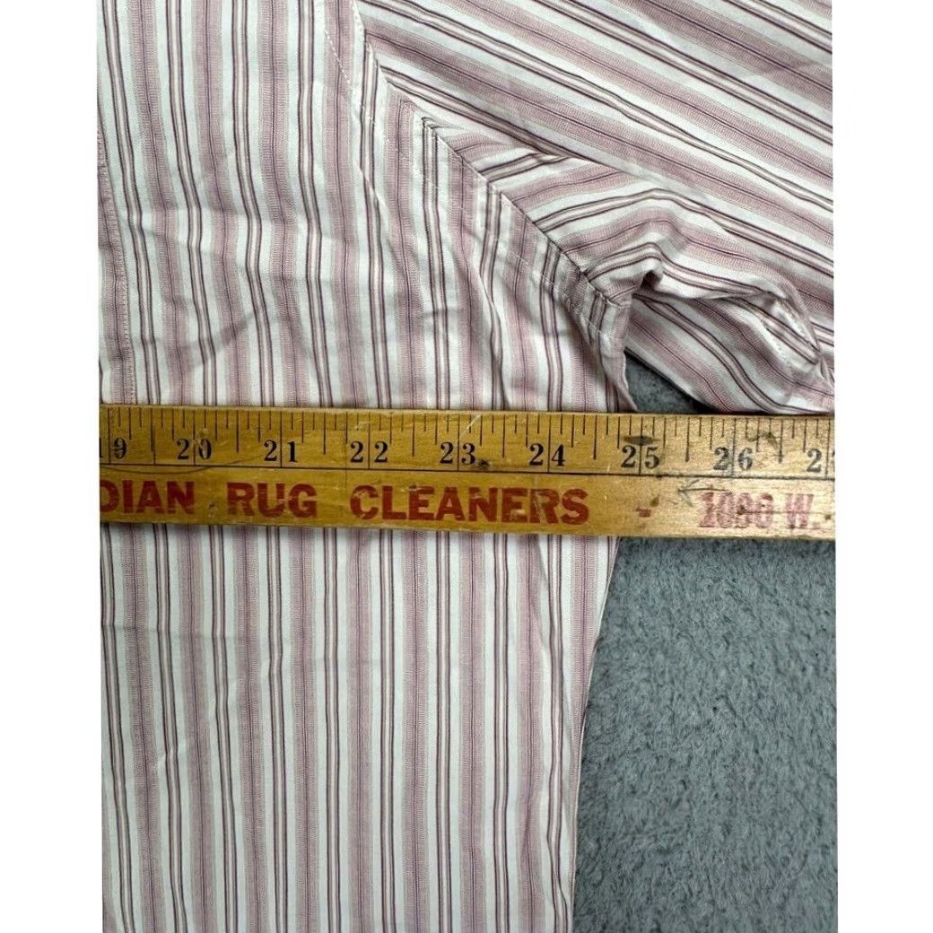 Polo Ralph Lauren Polo Ralph Lauren Button-Up Shirt Mens XL Pink Striped Long Sleeve Button-Down Shirt Size US XL / EU 56 / 4 - 7 Thumbnail