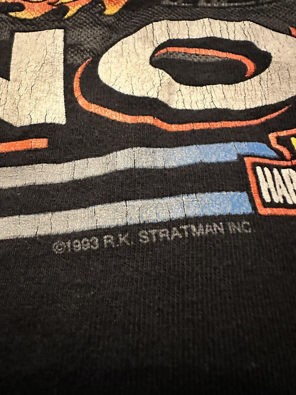 Harley Davidson Vintage 1993 Harley Davidson ‘Fear Not!’ Biker Racing Shirt Size US XXL / EU 58 / 5 - 2 Thumbnail