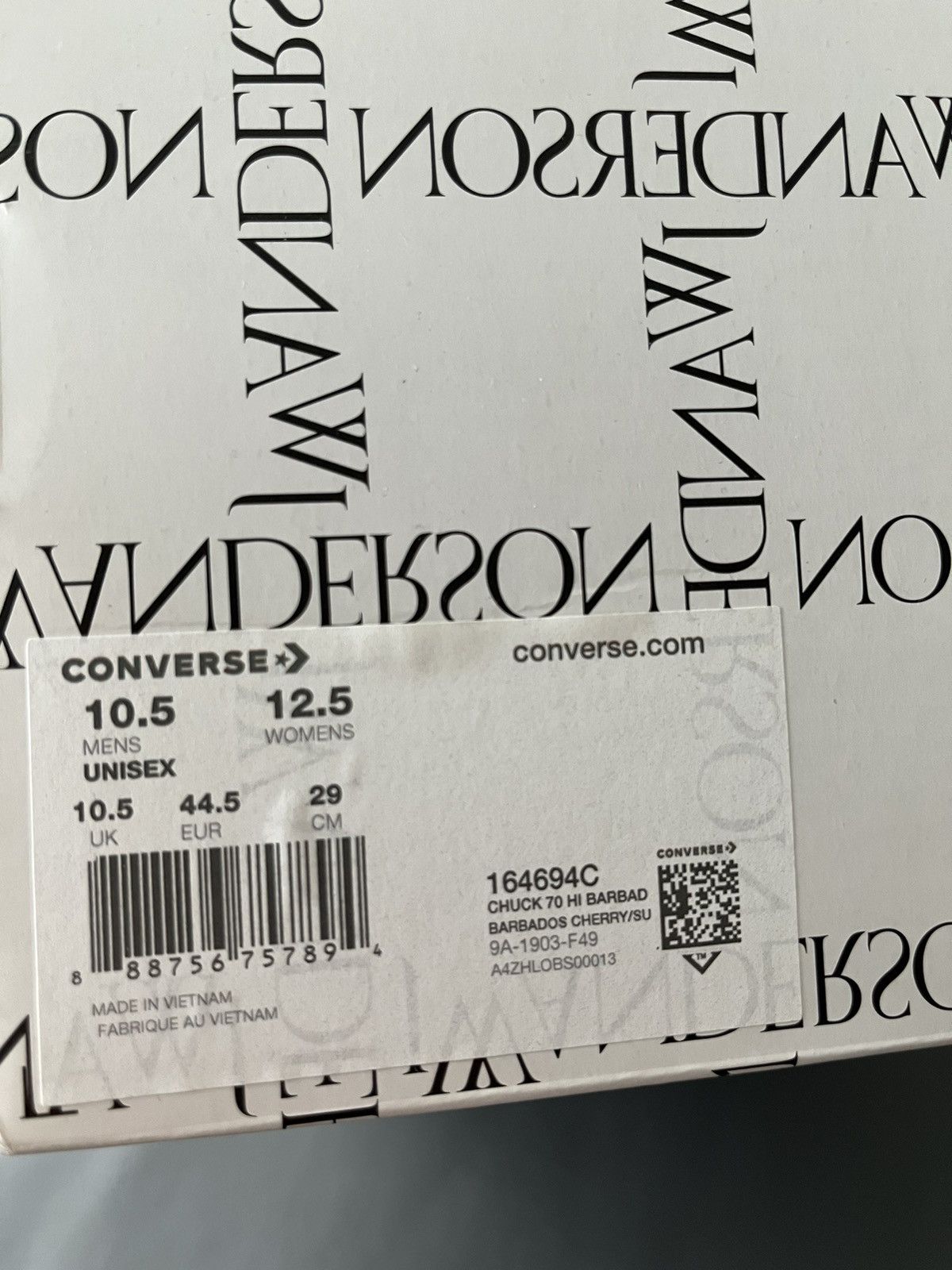 Converse × JW Anderson Super Rare JW Anderson x Converse Limited Edition Sneaker Size US 11 / EU 44 - 6 Thumbnail