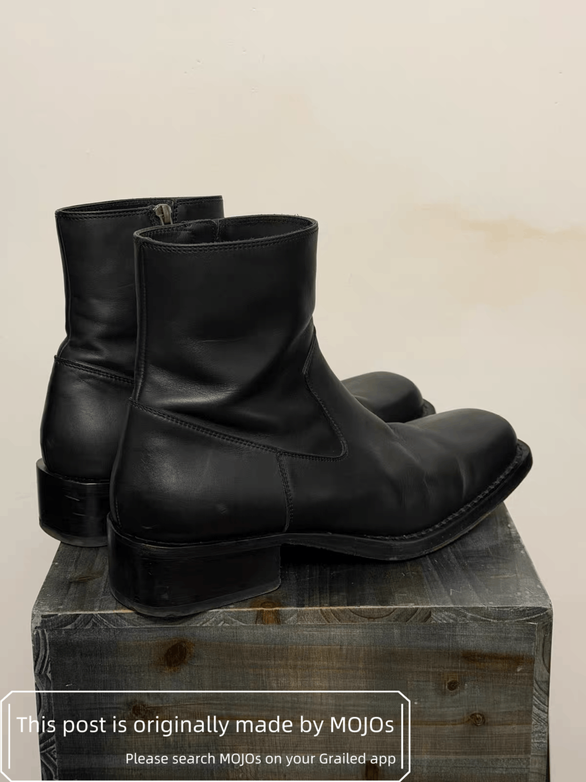 Ann Demeulemeester Sz 44 Ann Demeulemeester Square Combat Boots mojos3221 Size US 11 / EU 44 - 4 Thumbnail