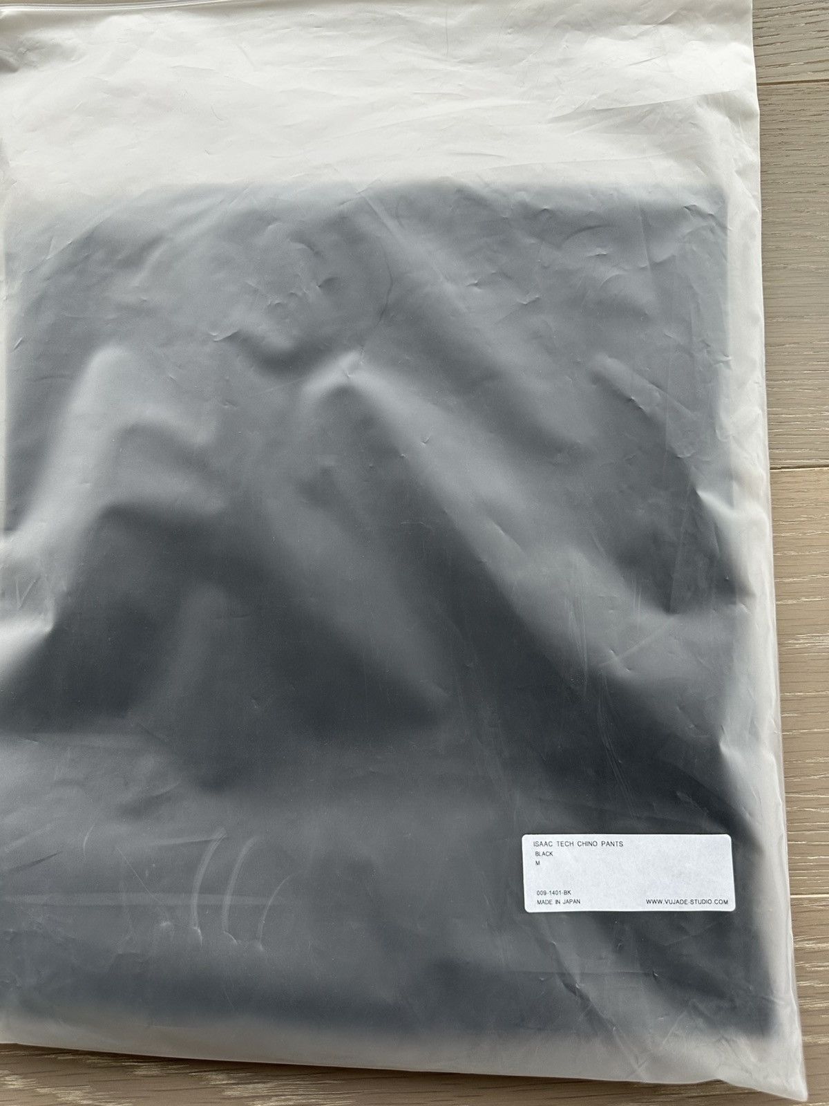 Vuja De Vuja De Isaac Tech Chino Pants in Black Size US 33 - 8 Thumbnail