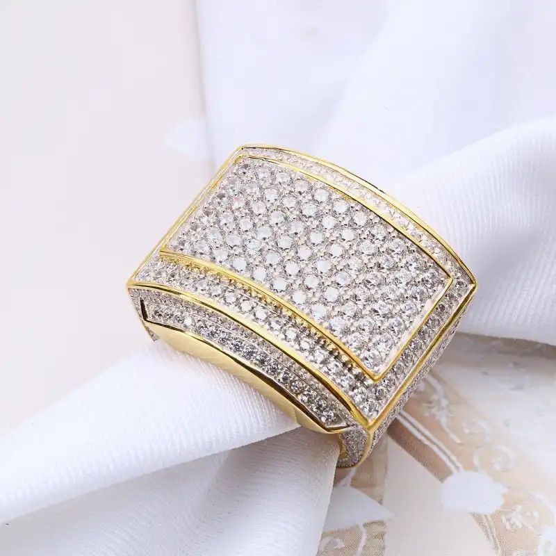 Jewelry Business Men's Fashion Luxury Unique Ring Size ONE SIZE - 2 Thumbnail