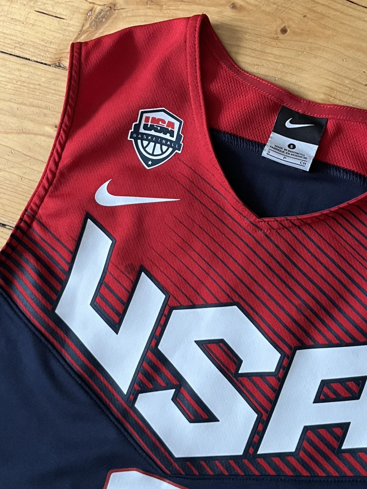 NBA 2012 Paul George #8 USA Basketball Nike Jersey – Size Small Size US S / EU 44-46 / 1 - 4 Thumbnail