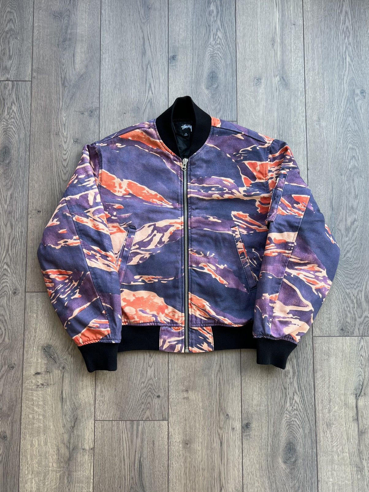 Stussy Stussy x Lucien Smith Tigris Bomber Jacket Small Size US S / EU 44-46 / 1 - 1 Thumbnail